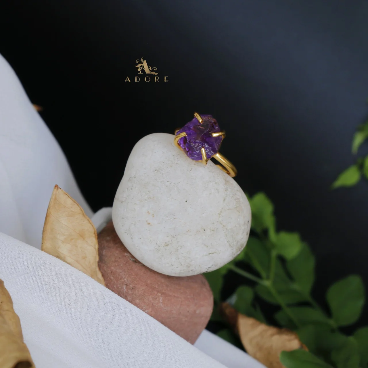 Dilrupa Raw Stone Ring - Image 26