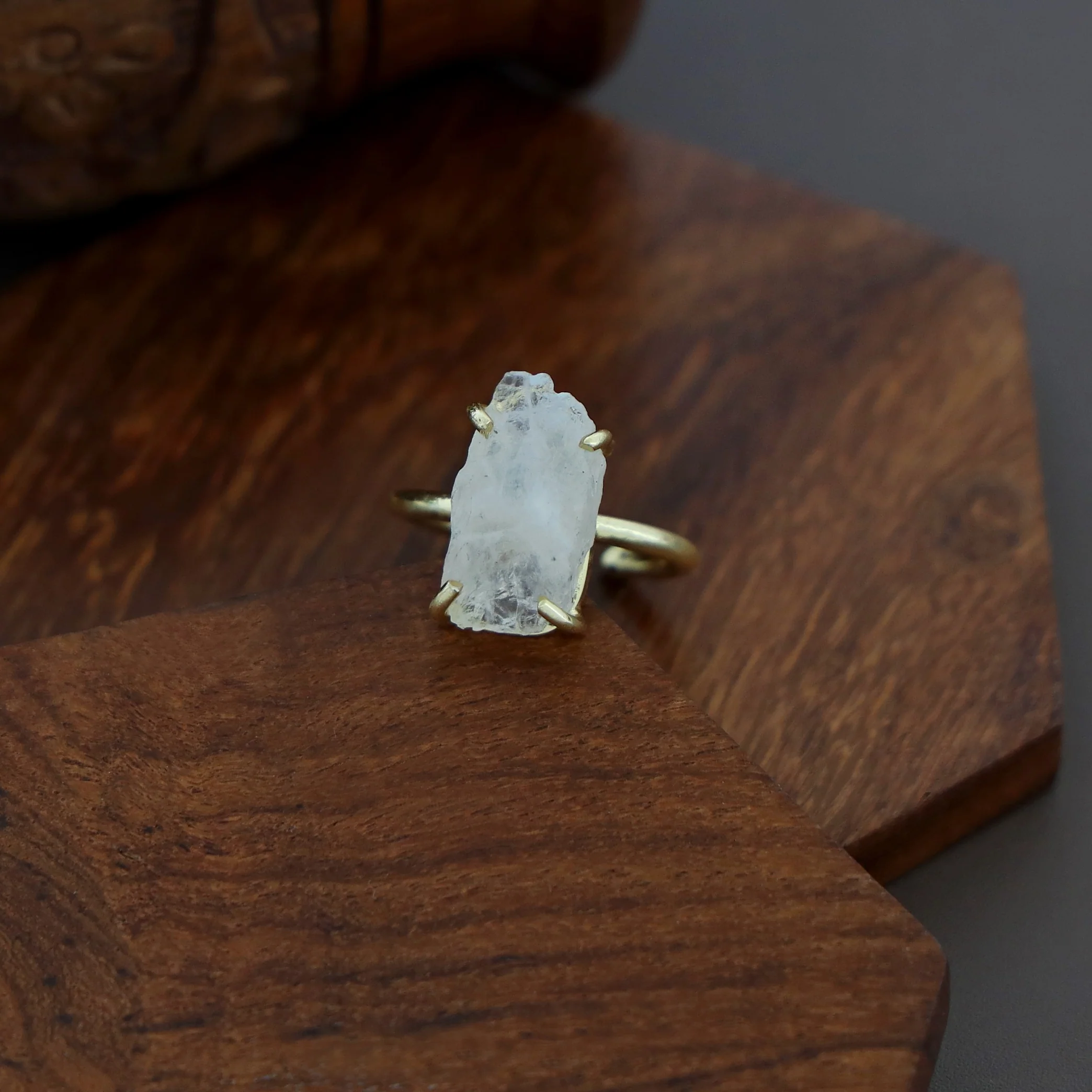 Dilrupa Raw Stone Ring - Image 63