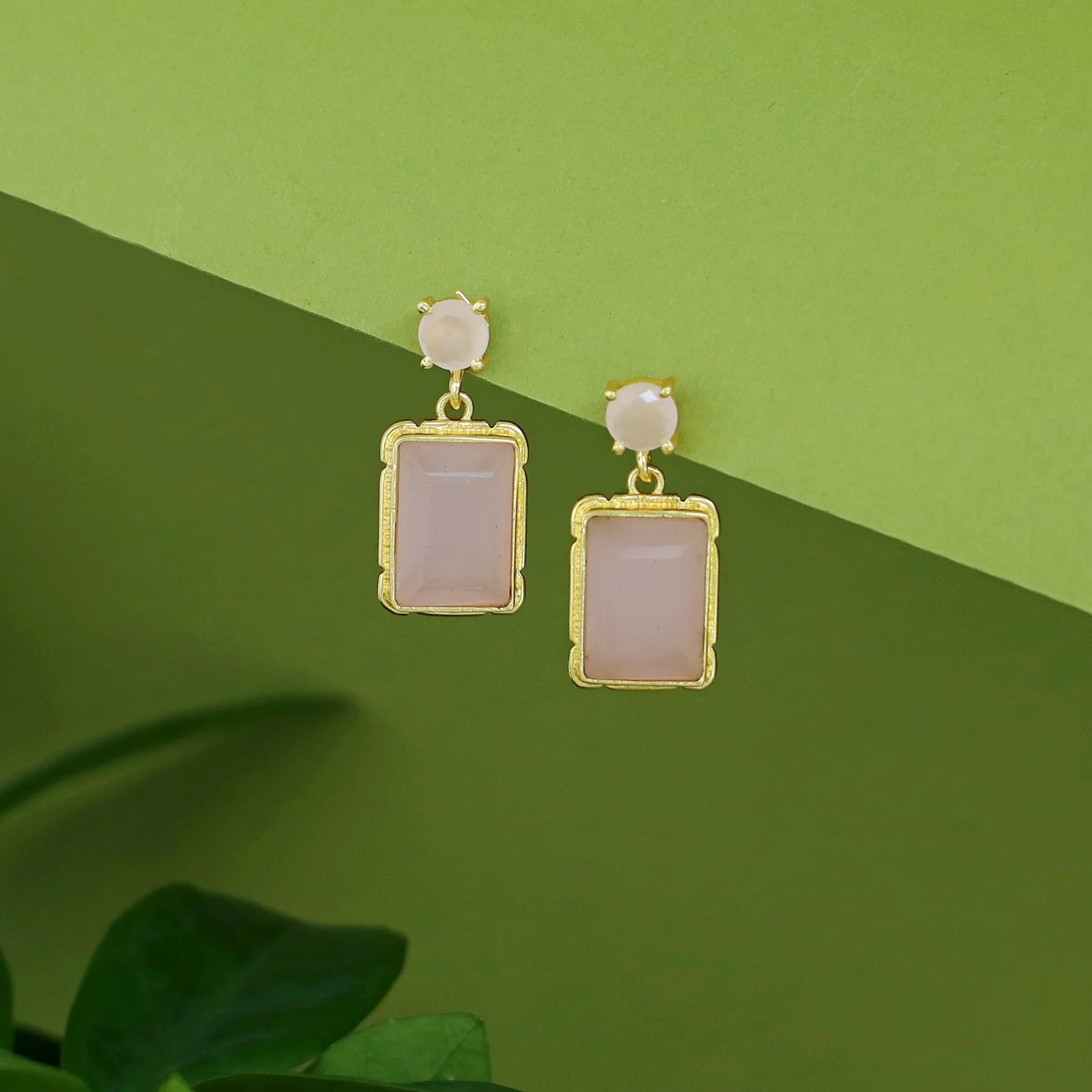 Doli Rectangle Glossy Earring - Image 10