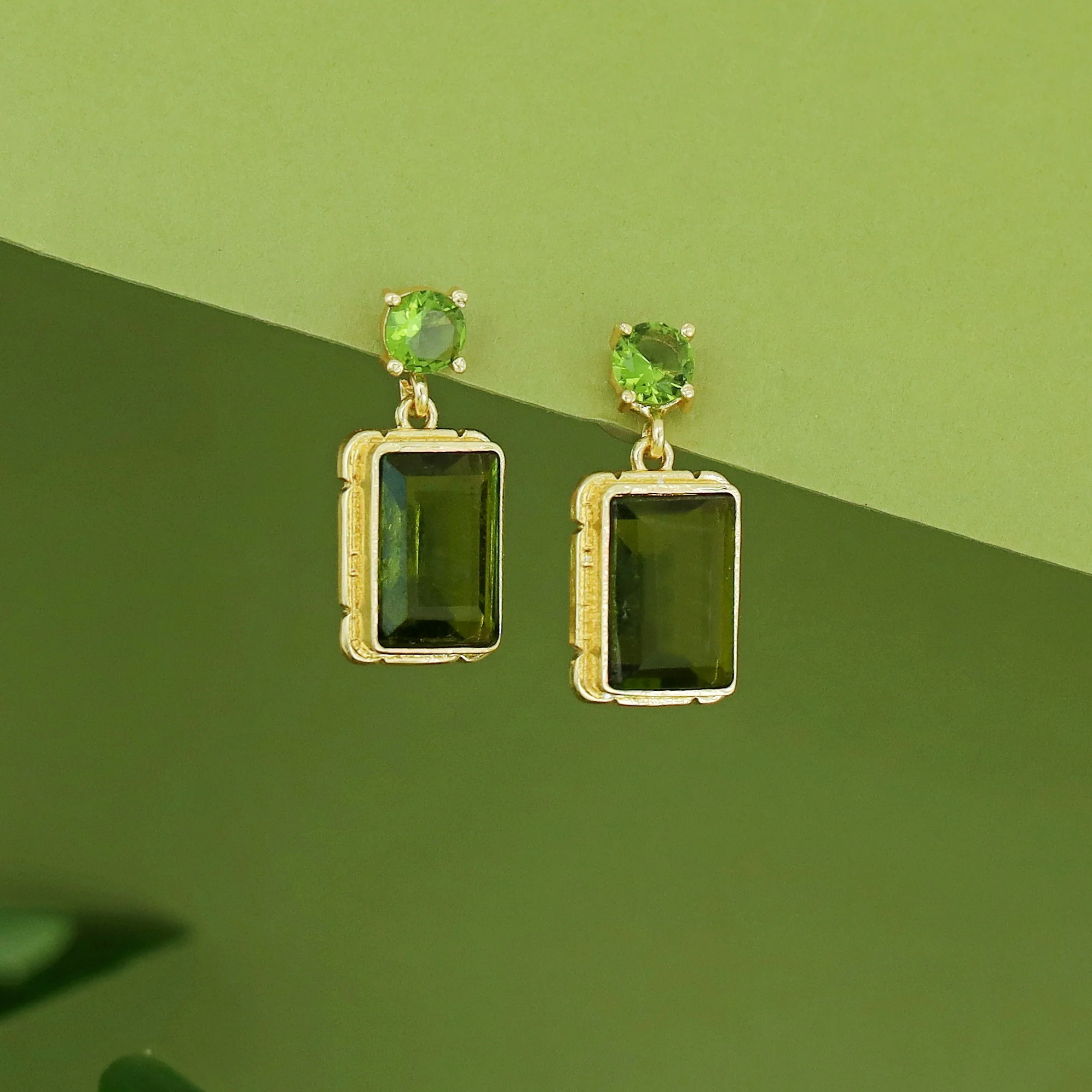 Doli Rectangle Glossy Earring - Image 6
