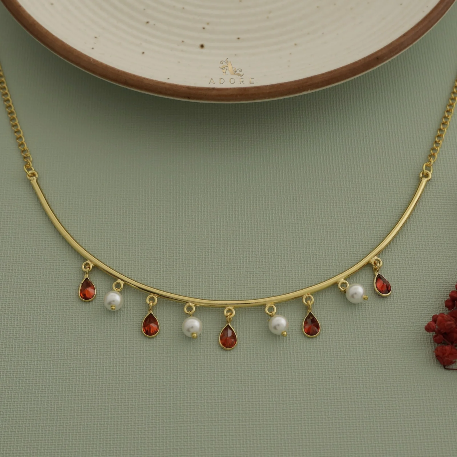 Drop Of Spring Pearl Neckpiece / Neck Cuff - Image 18