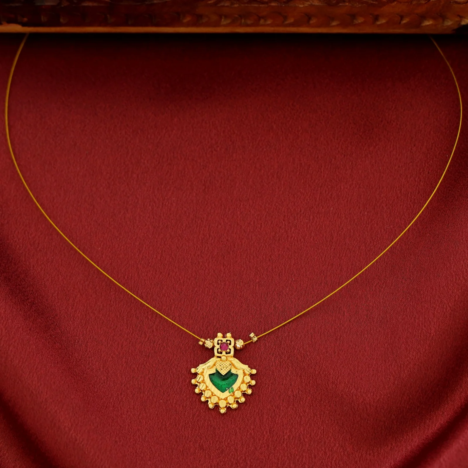 Durga Palakka String Neckpiece - Image 2
