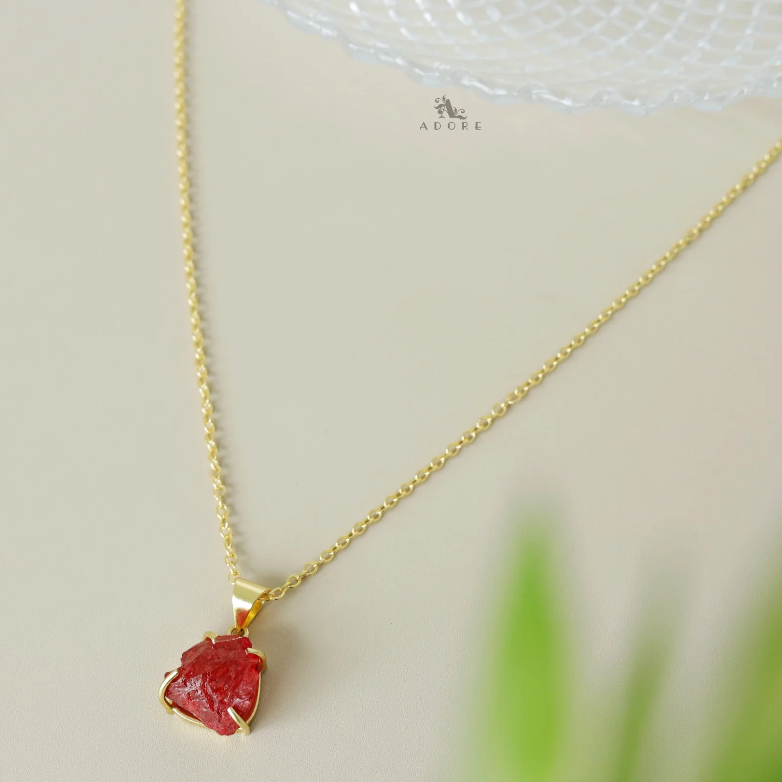 Dyed Aura Raw Stone Neckpiece - Image 10
