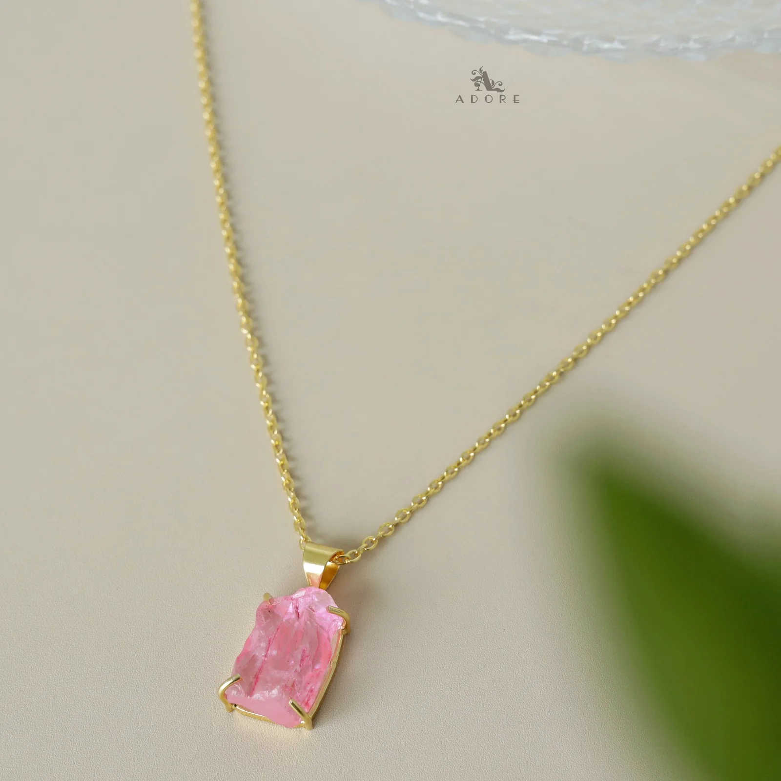 Dyed Aura Raw Stone Neckpiece - Image 13