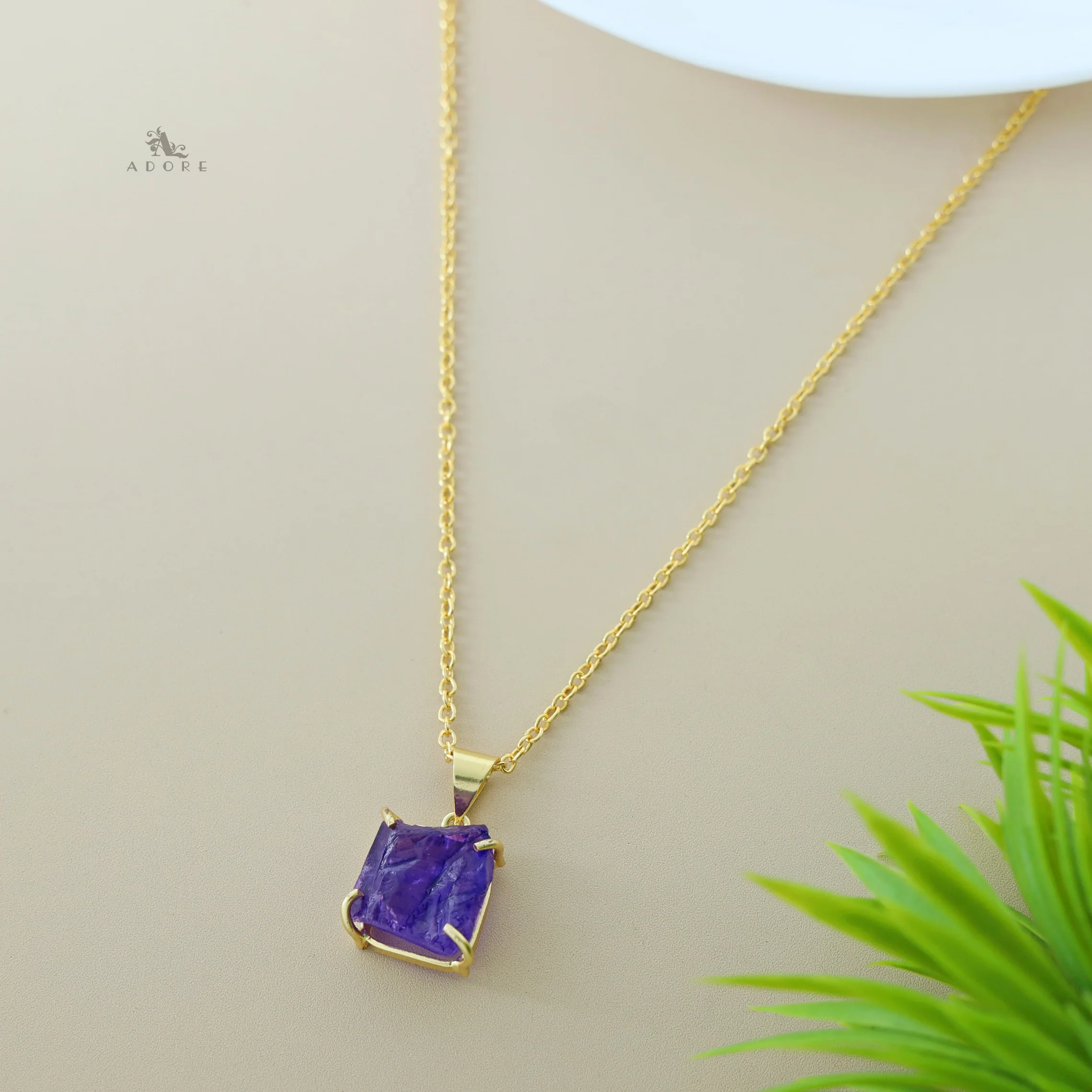 Dyed Aura Raw Stone Neckpiece - Image 15