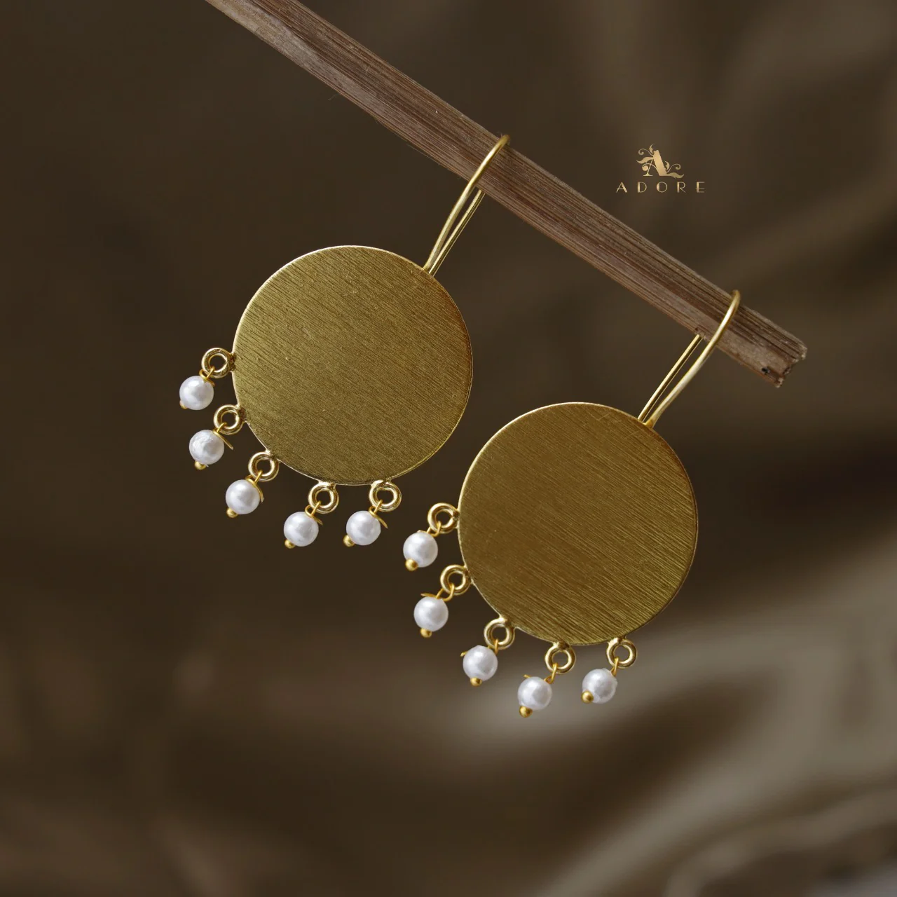 Naava Circle Pearl Drops - Image 3