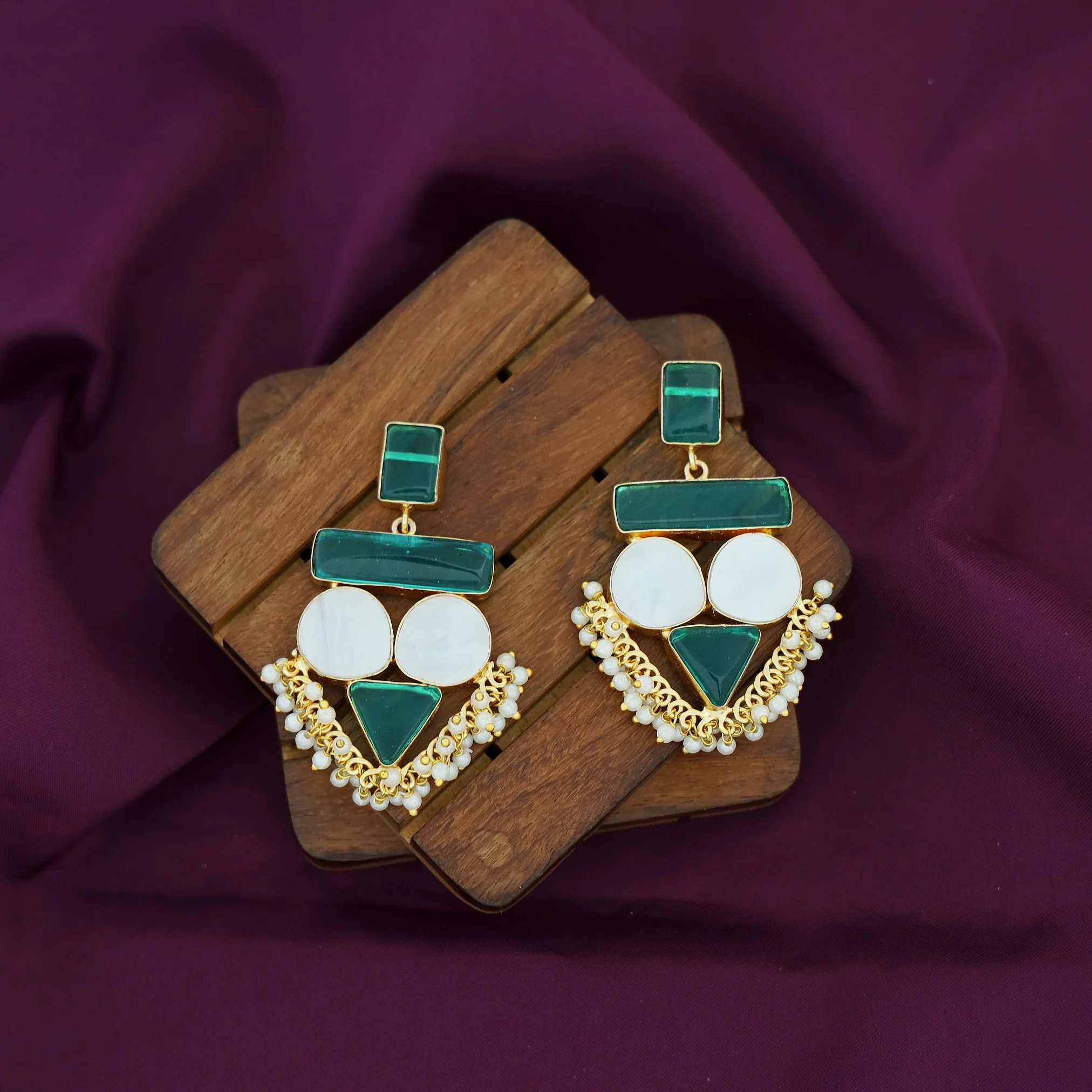 Elite Royal MOP Earring - Image 10