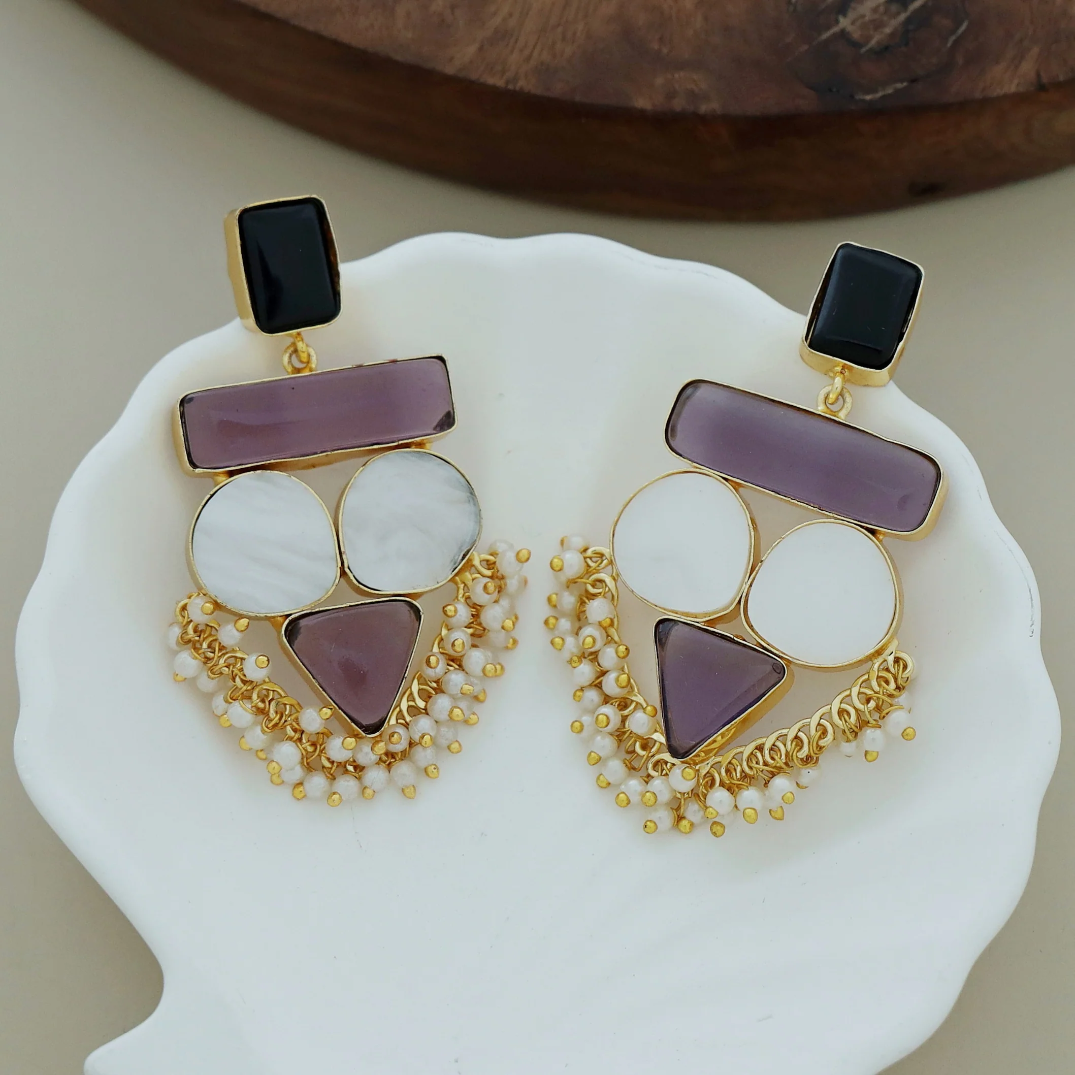 Elite Royal MOP Earring - Image 47