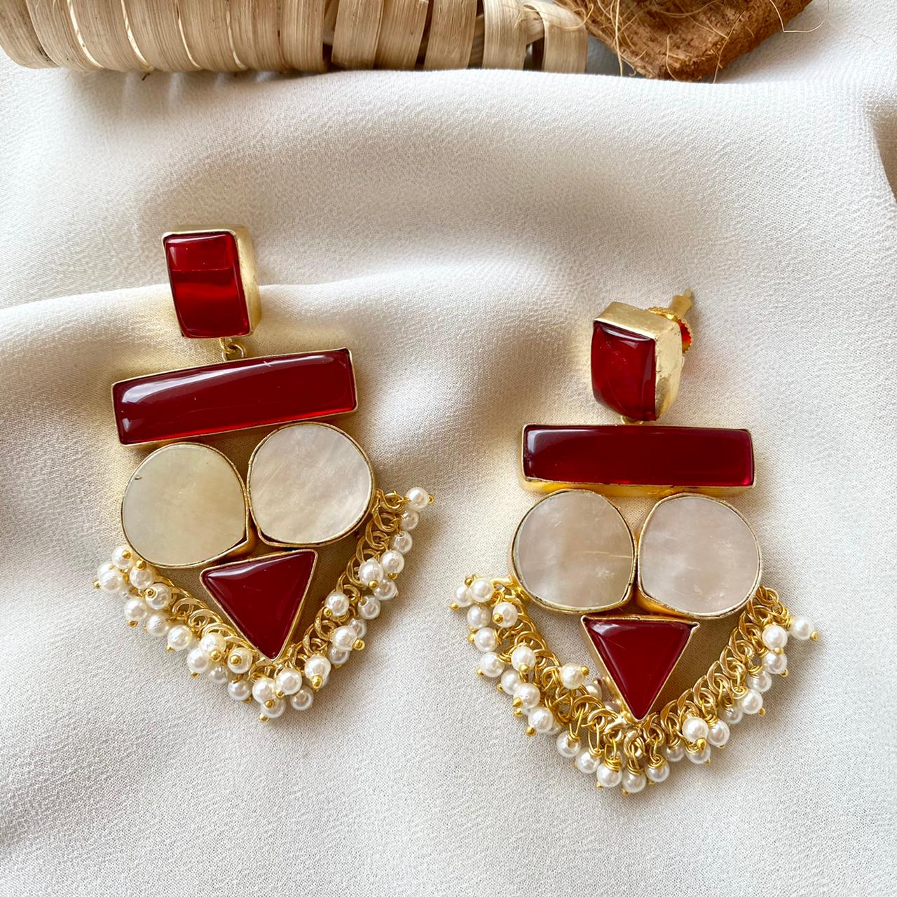 Elite Royal MOP Earring - Image 5