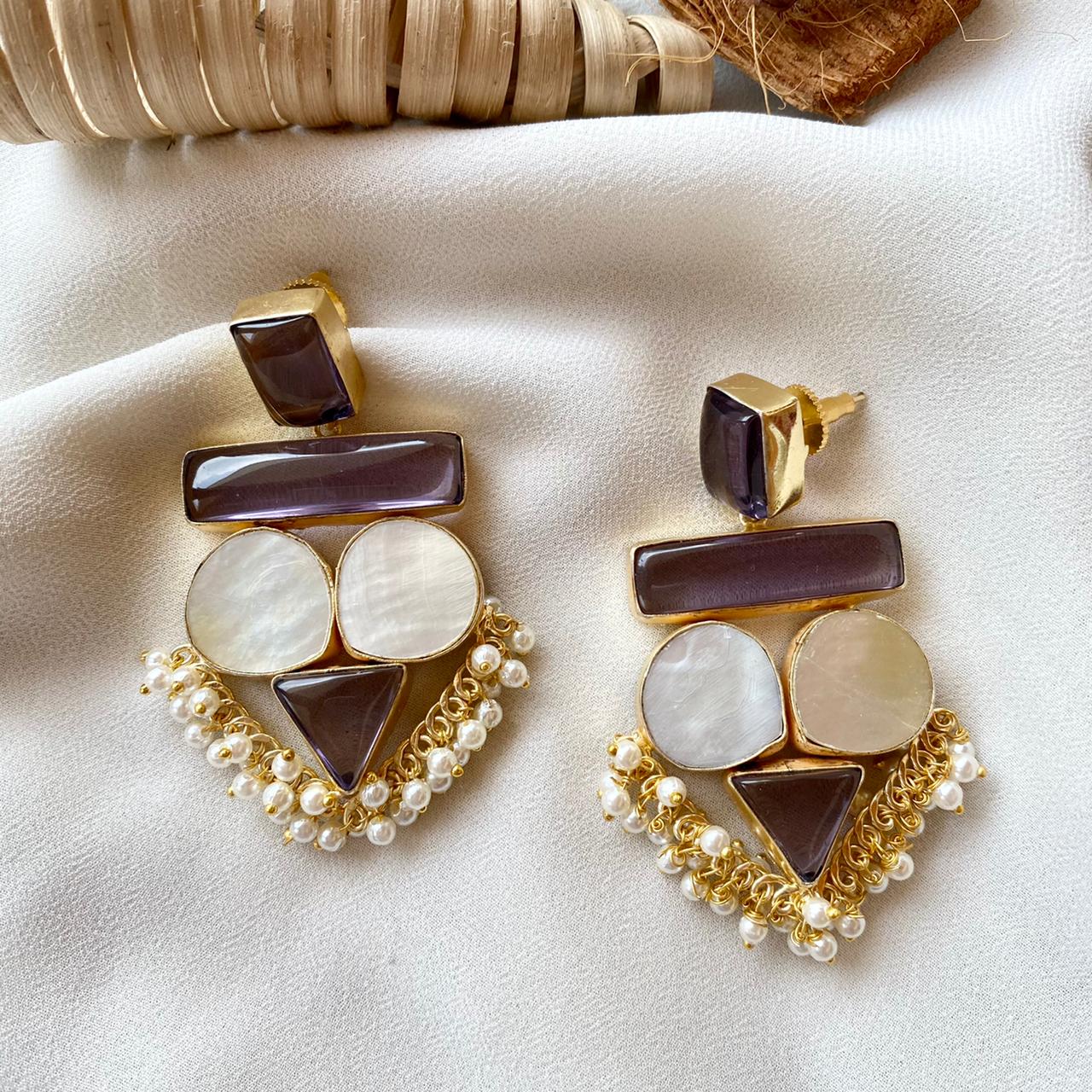 Elite Royal MOP Earring - Image 8