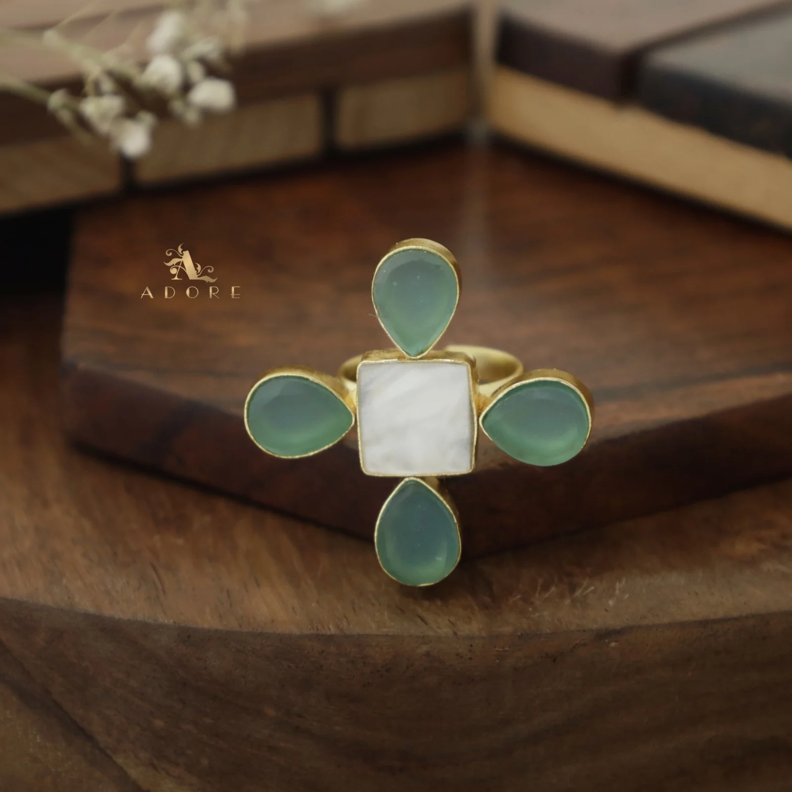 Elvina MOP Ring - Image 3