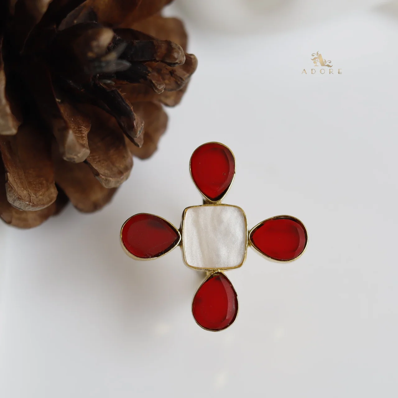 Elvina MOP Ring - Image 4