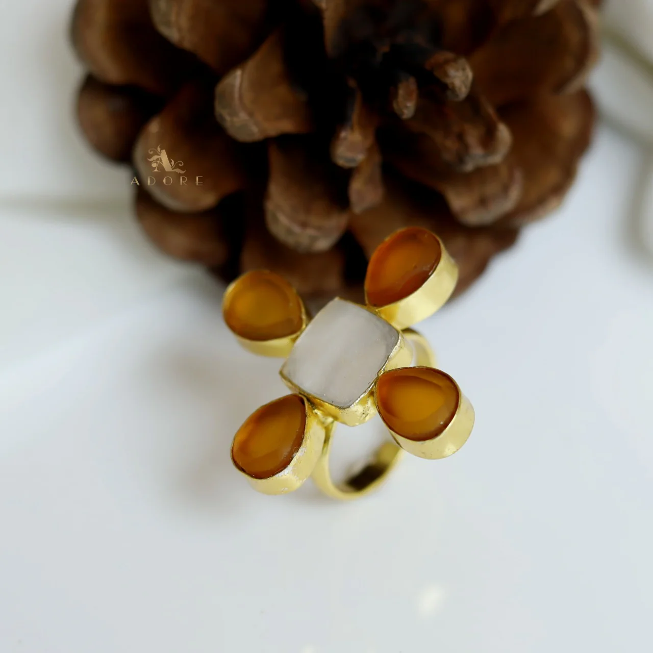 Elvina MOP Ring - Image 6