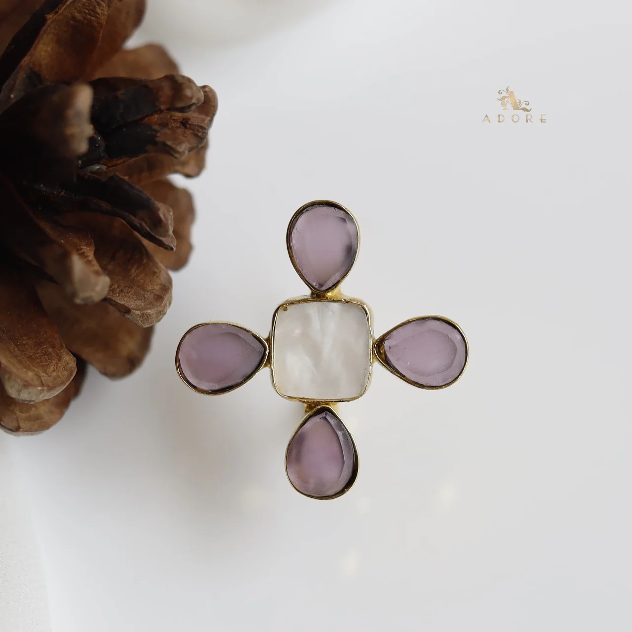 Elvina MOP Ring - Image 9