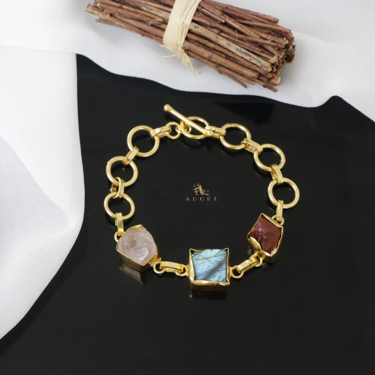 Eminent 3 Stone Bracelet - Image 12