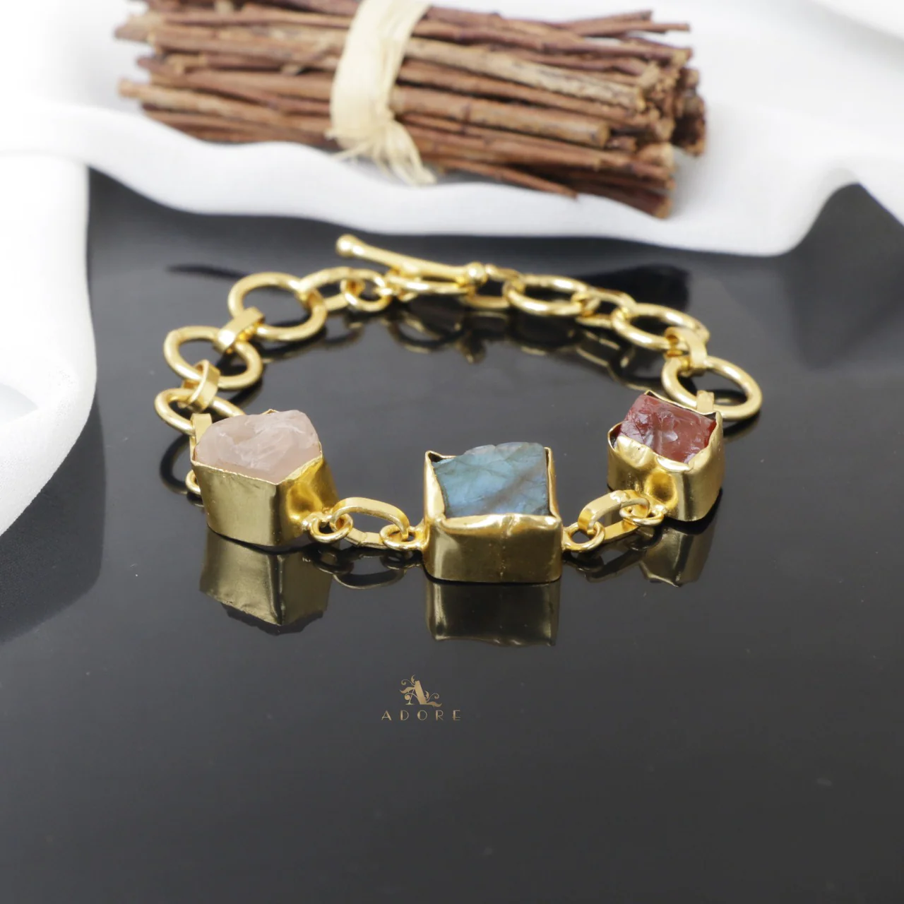 Eminent 3 Stone Bracelet - Image 15