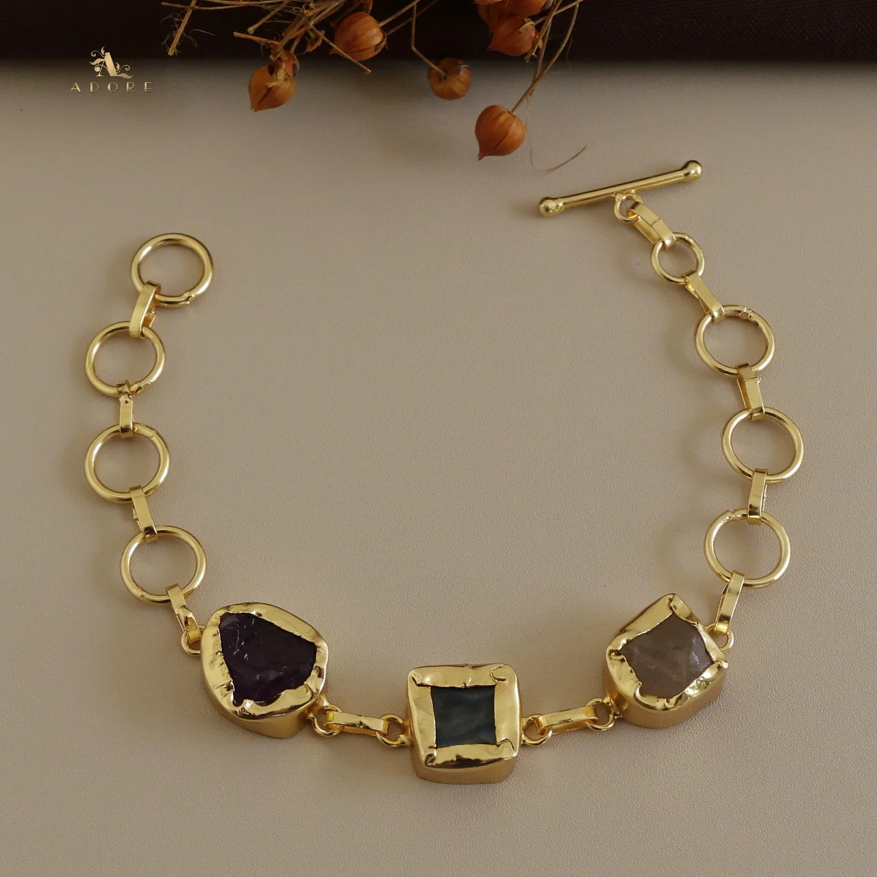 Eminent 3 Stone Bracelet - Image 17