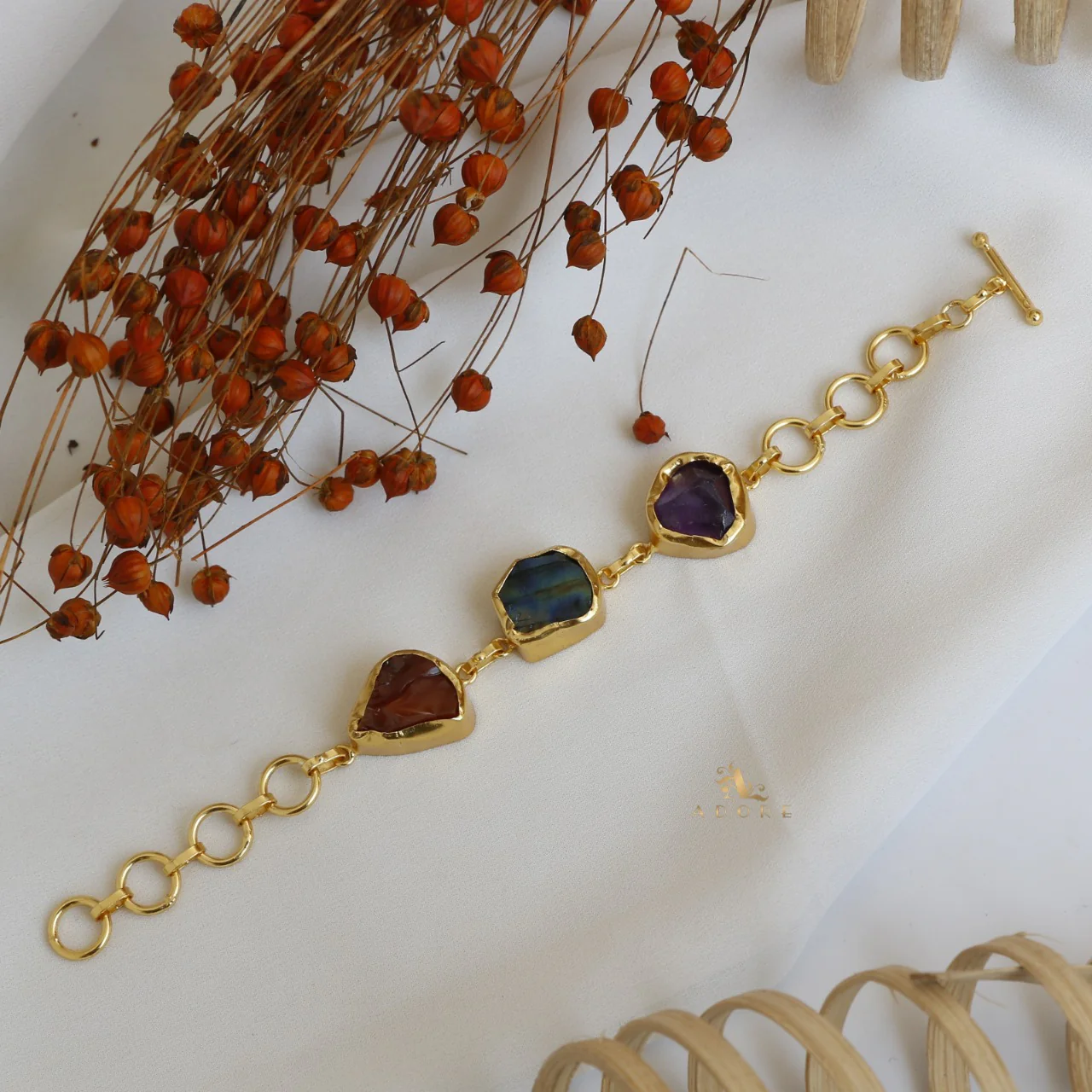 Eminent 3 Stone Bracelet - Image 7