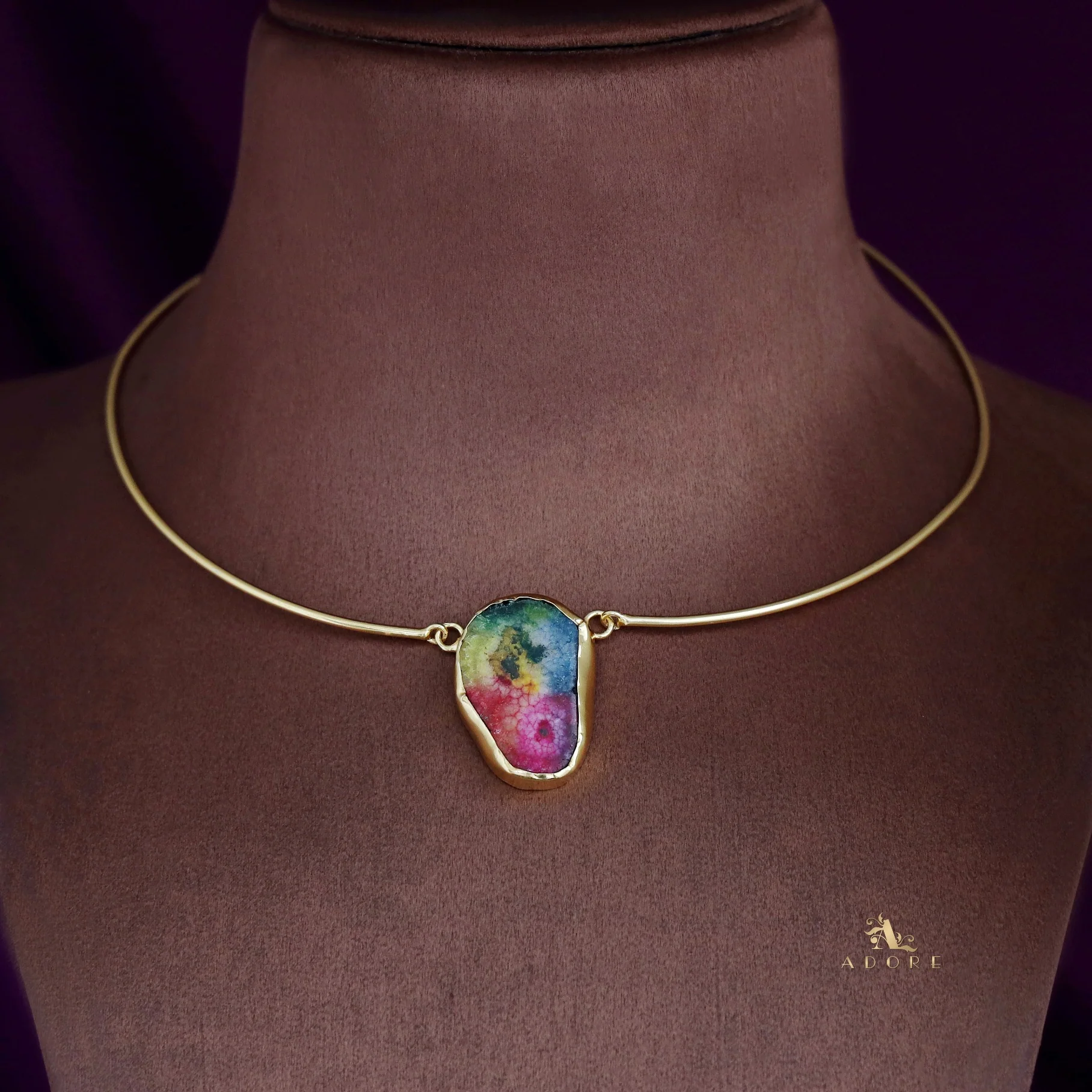 Esperenza Agate Neck Cuff - Image 11