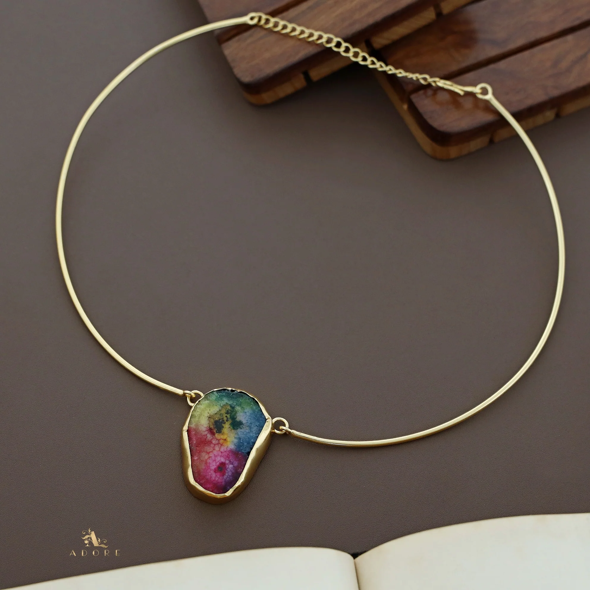 Esperenza Agate Neck Cuff - Image 19