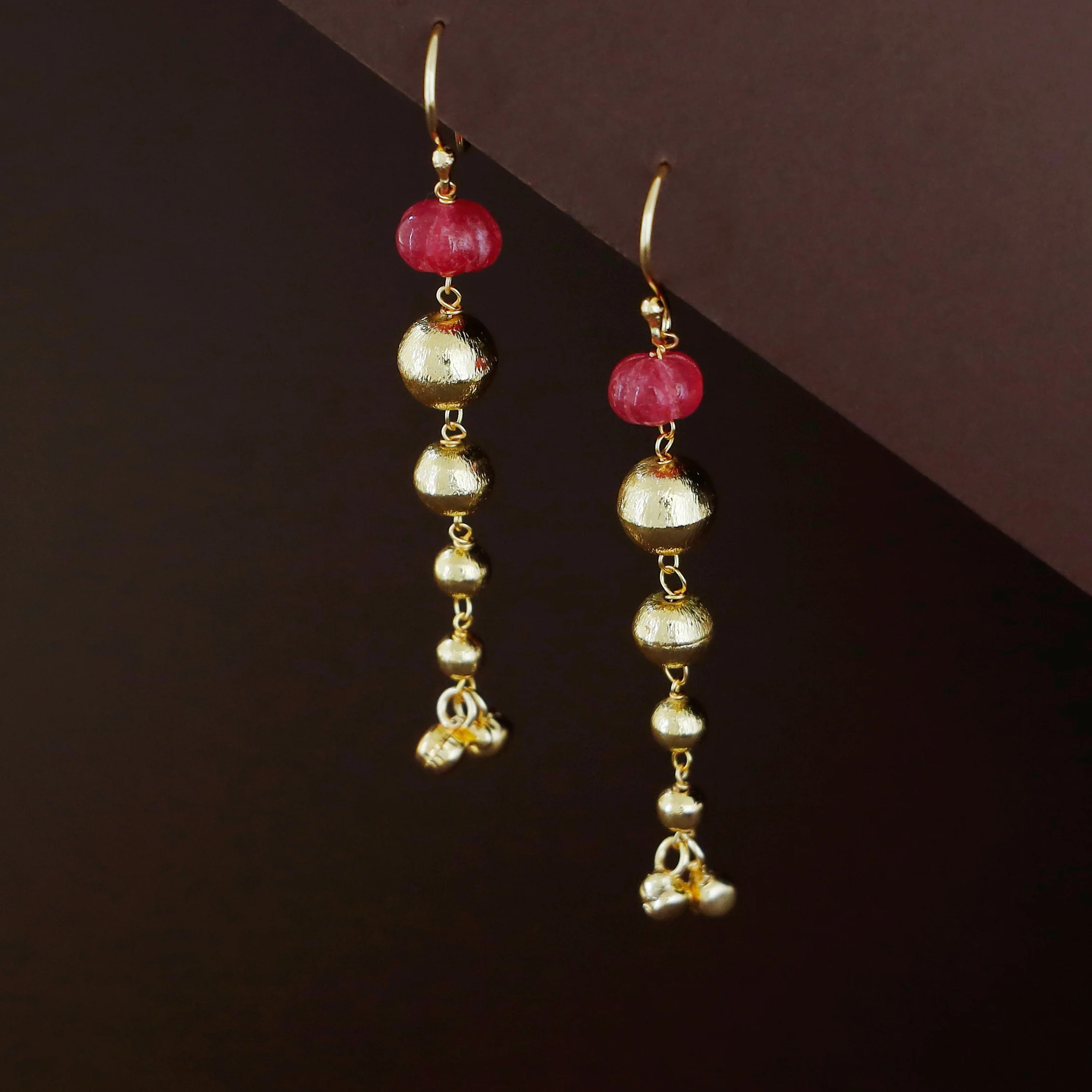 Estee Bead Tetra Golden Ball Ghungroo Drop - Image 5