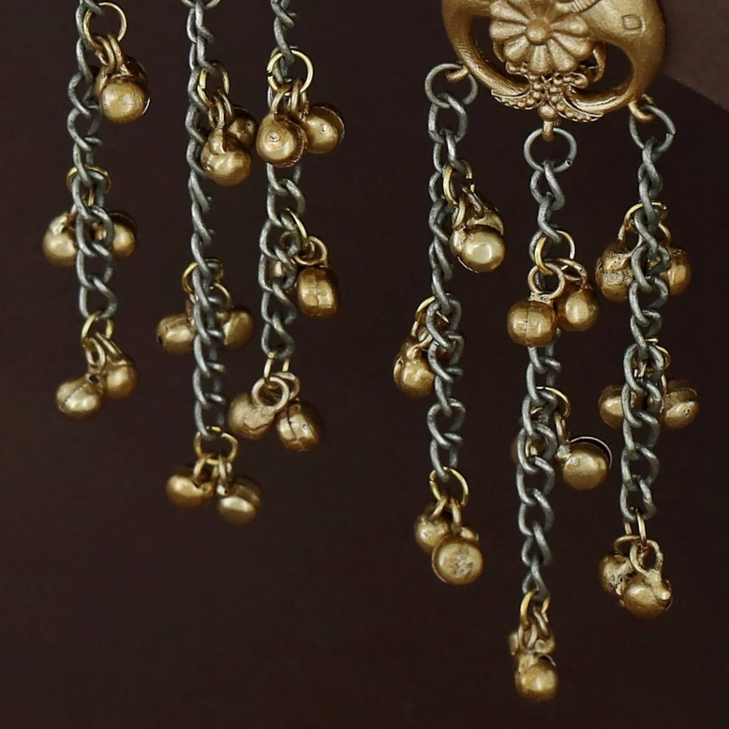 Femina Dual Tone Earring - Image 3