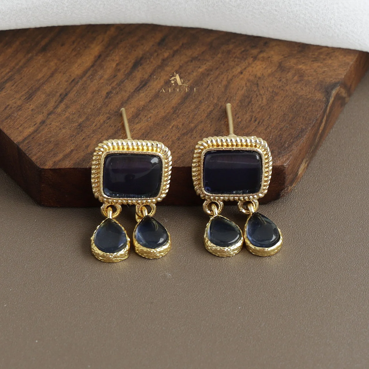 Firouz Glossy Short Neckpiece With Earring - Image 13