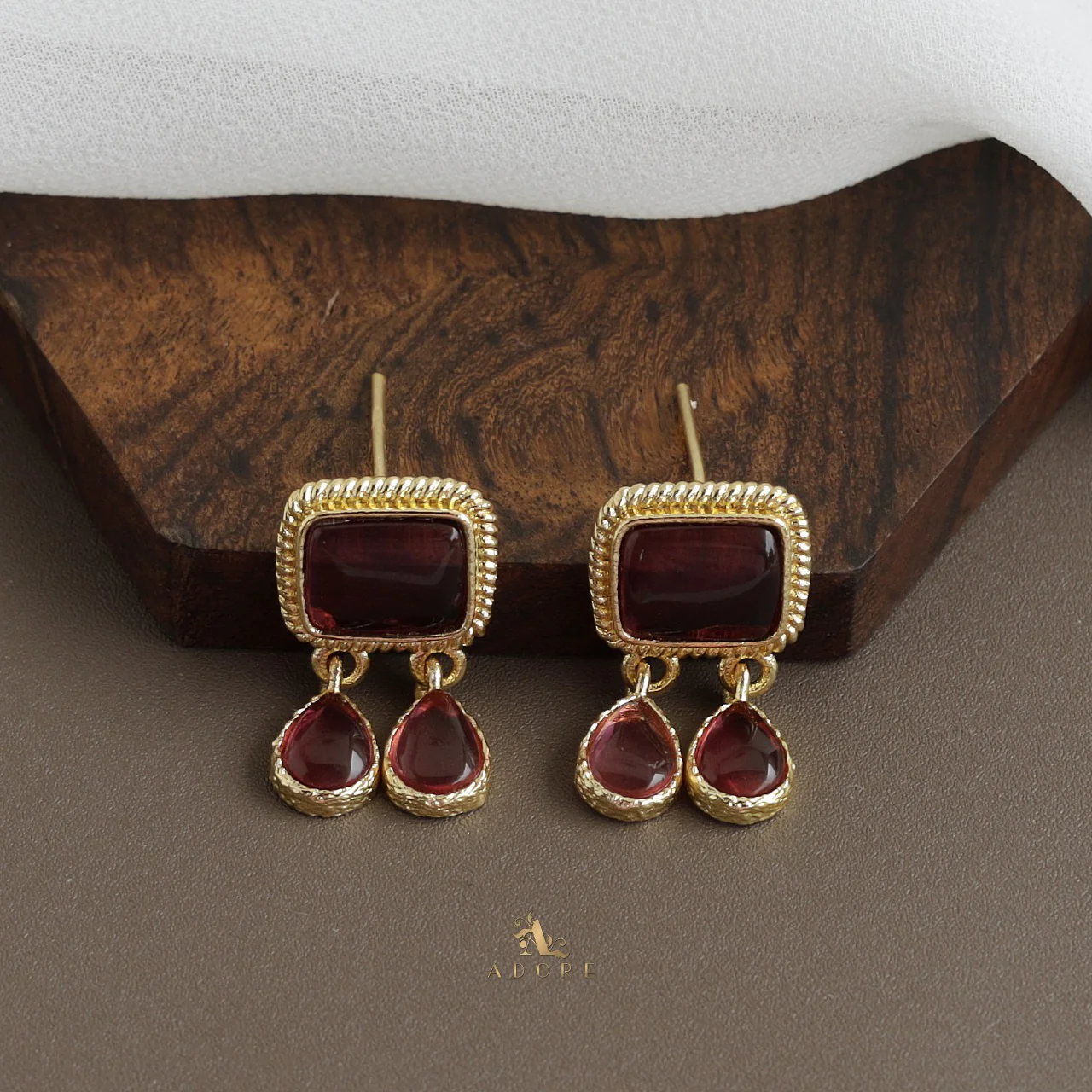 Firouz Glossy Short Neckpiece With Earring - Image 22