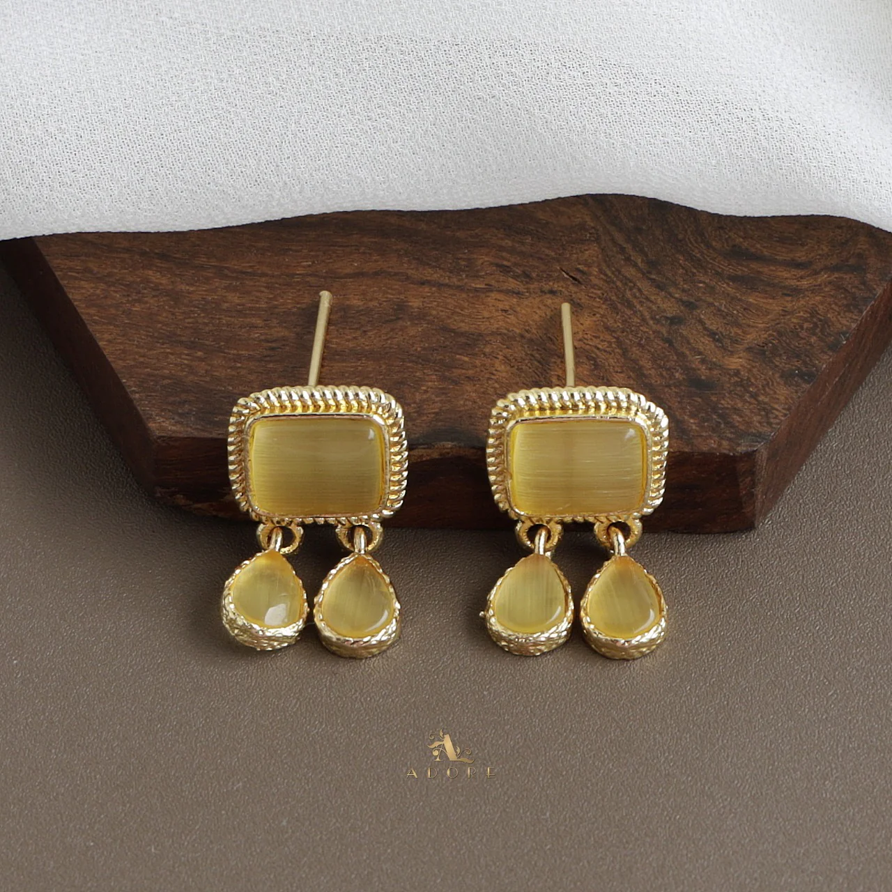 Firouz Glossy Short Neckpiece With Earring - Image 8