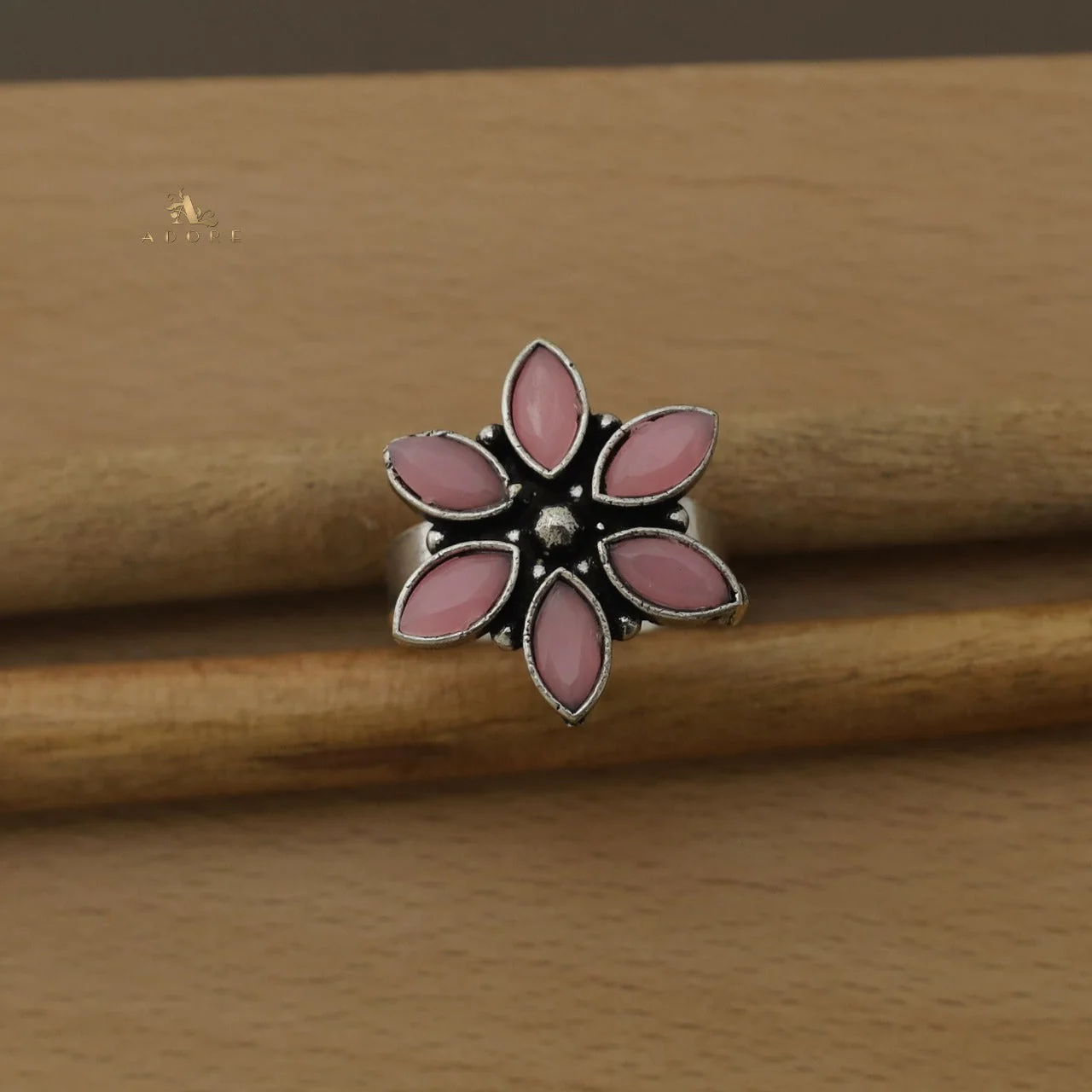 Flora Glossy Flower Ring - Image 18