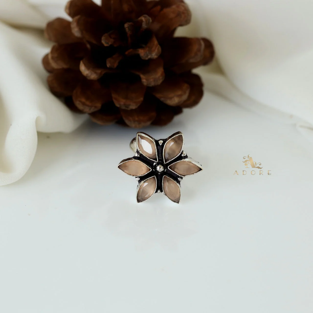 Flora Glossy Flower Ring - Image 22