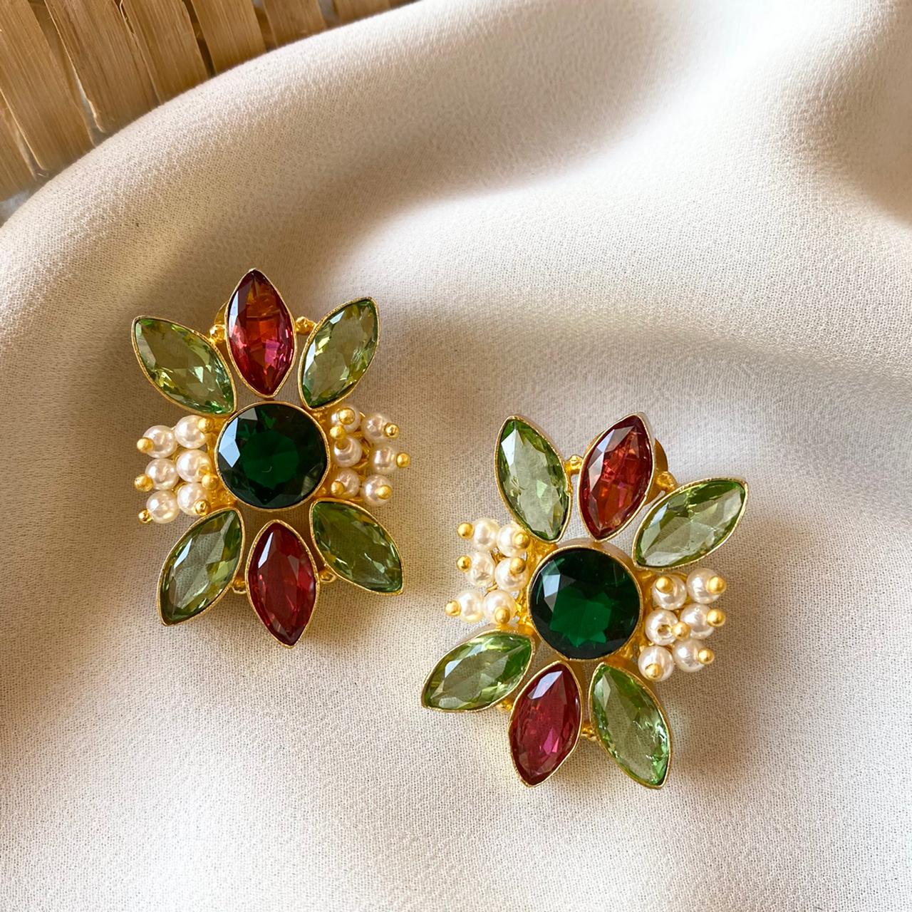 Floral Elegance Earrings - Image 11