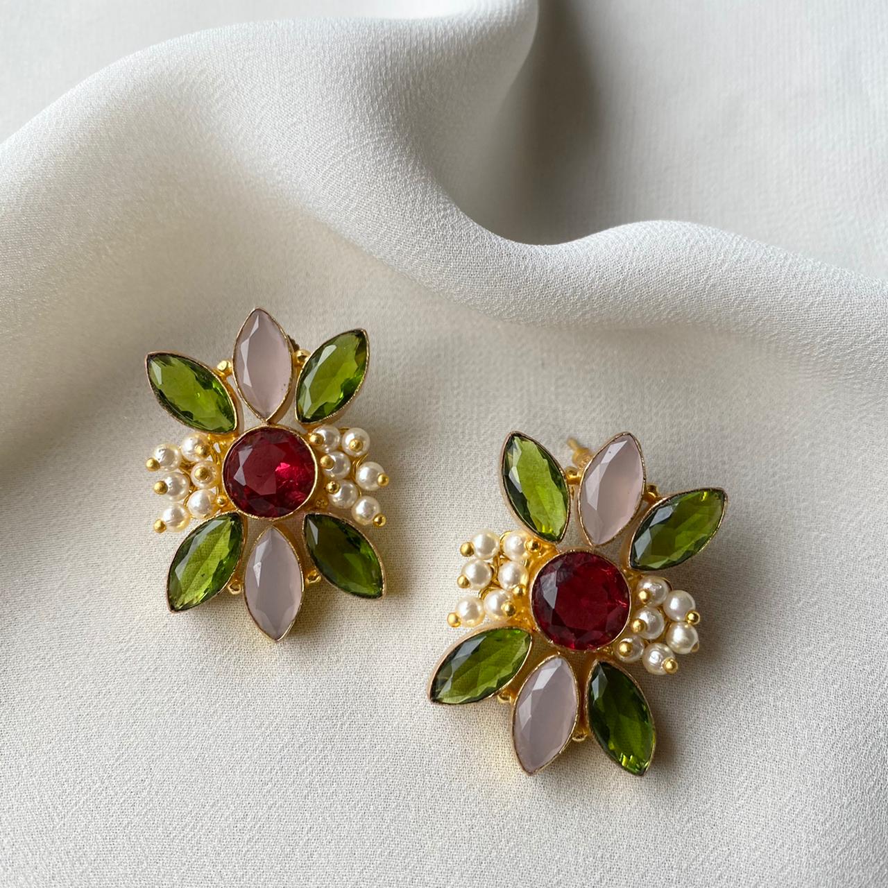 Floral Elegance Earrings - Image 15