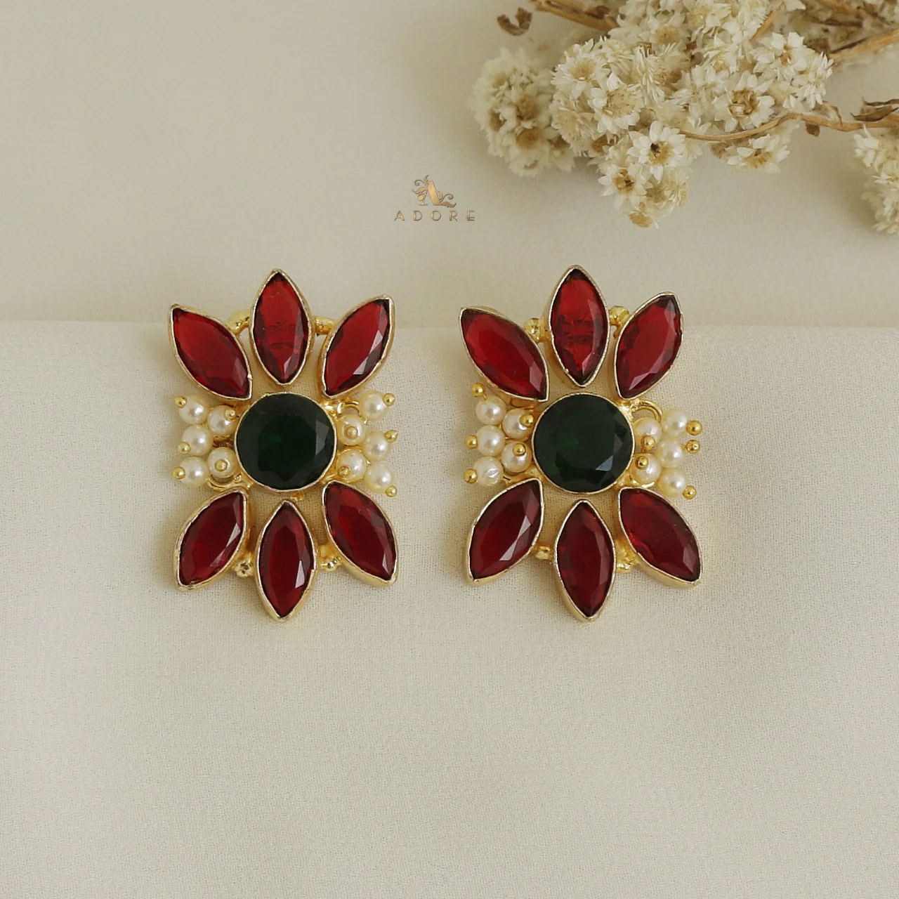 Floral Elegance Earrings - Image 3
