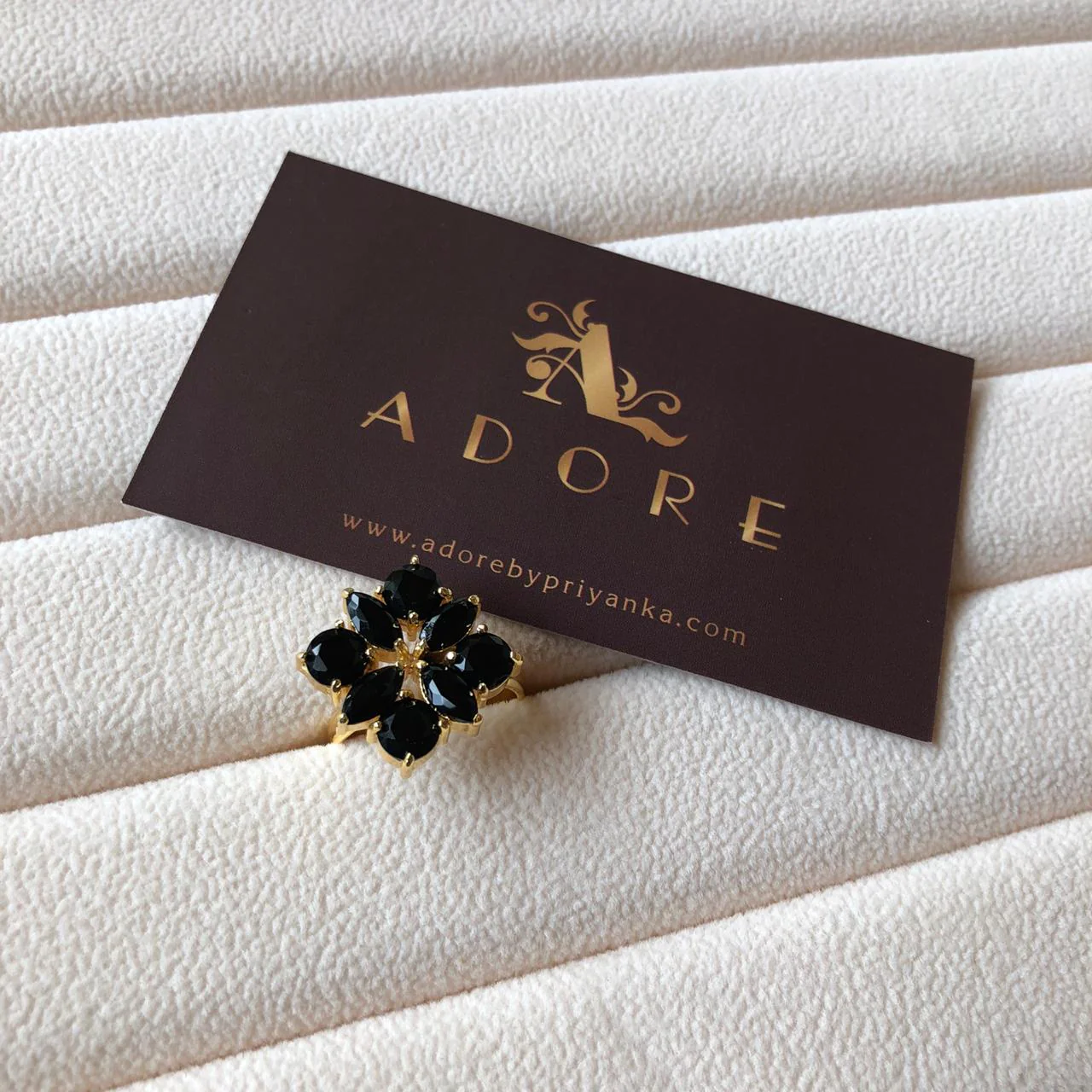 Floral Radiant Ring (Adjustable) - Image 6