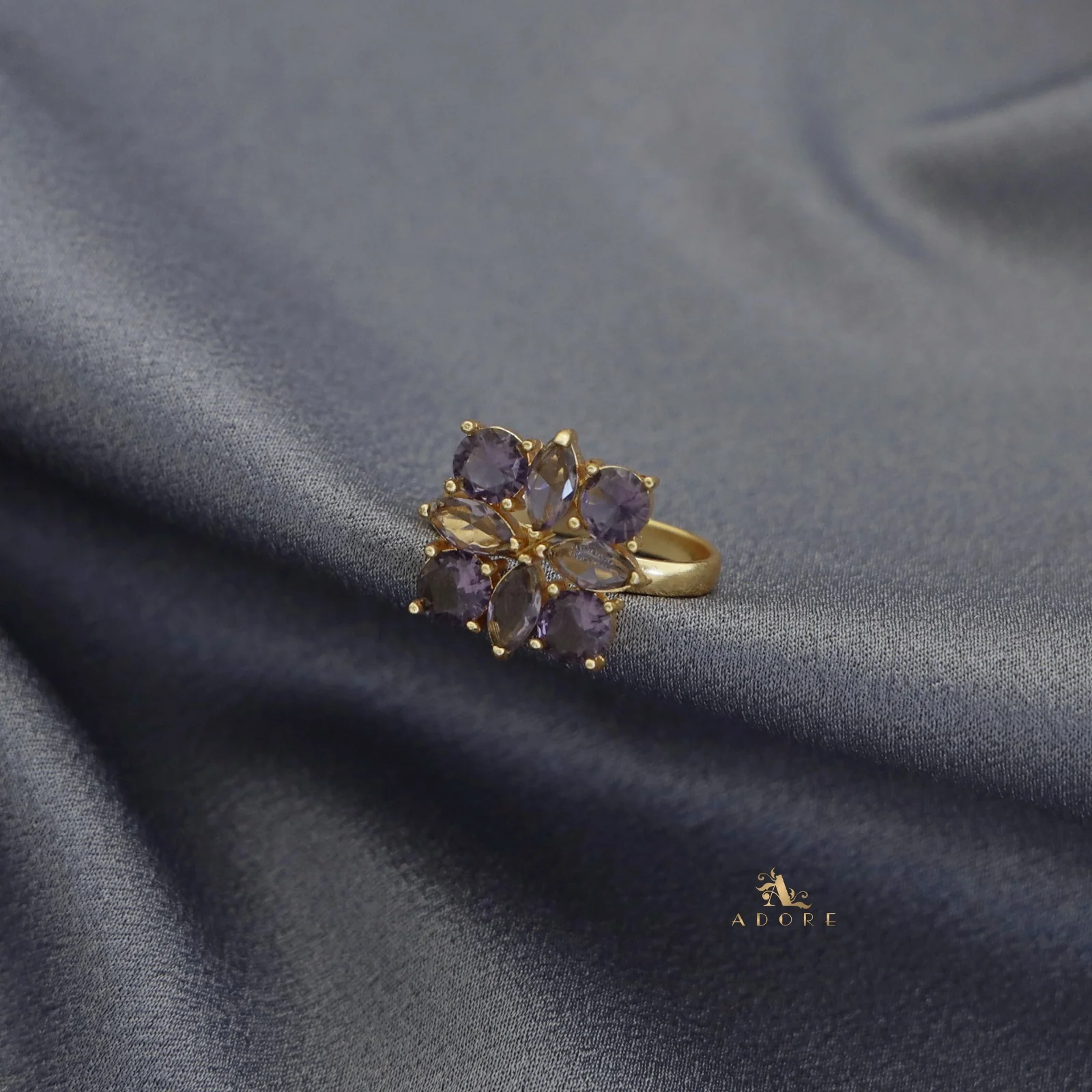 Floral Radiant Ring (Adjustable) - Image 8