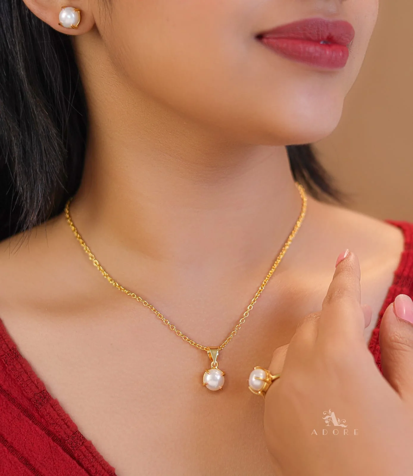 Fresh Water Pearl Set - Image 2