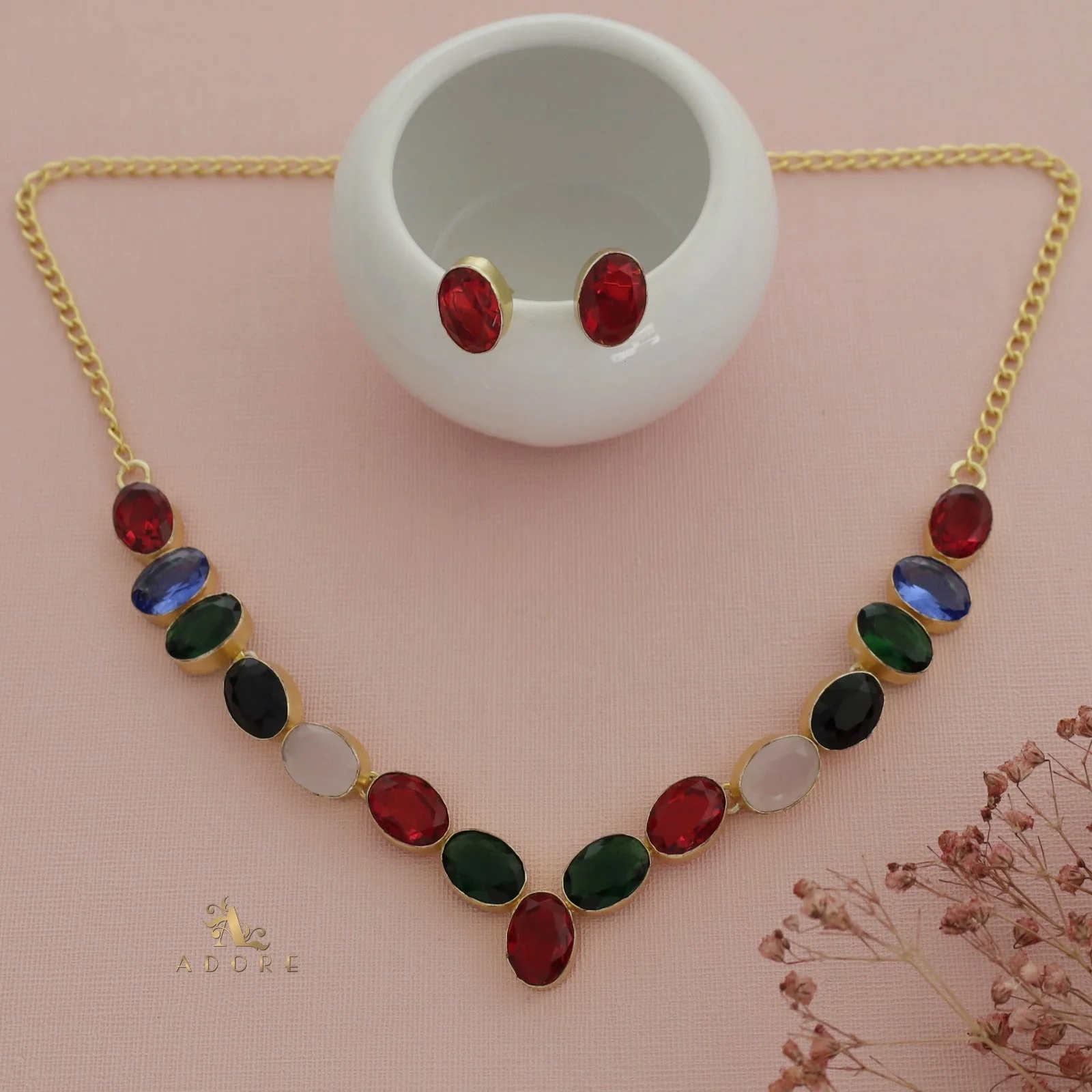 Glam Neckpiece Plus Stud - Image 17