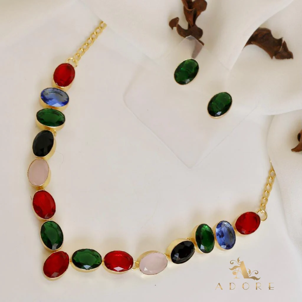 Glam Neckpiece Plus Stud - Image 18