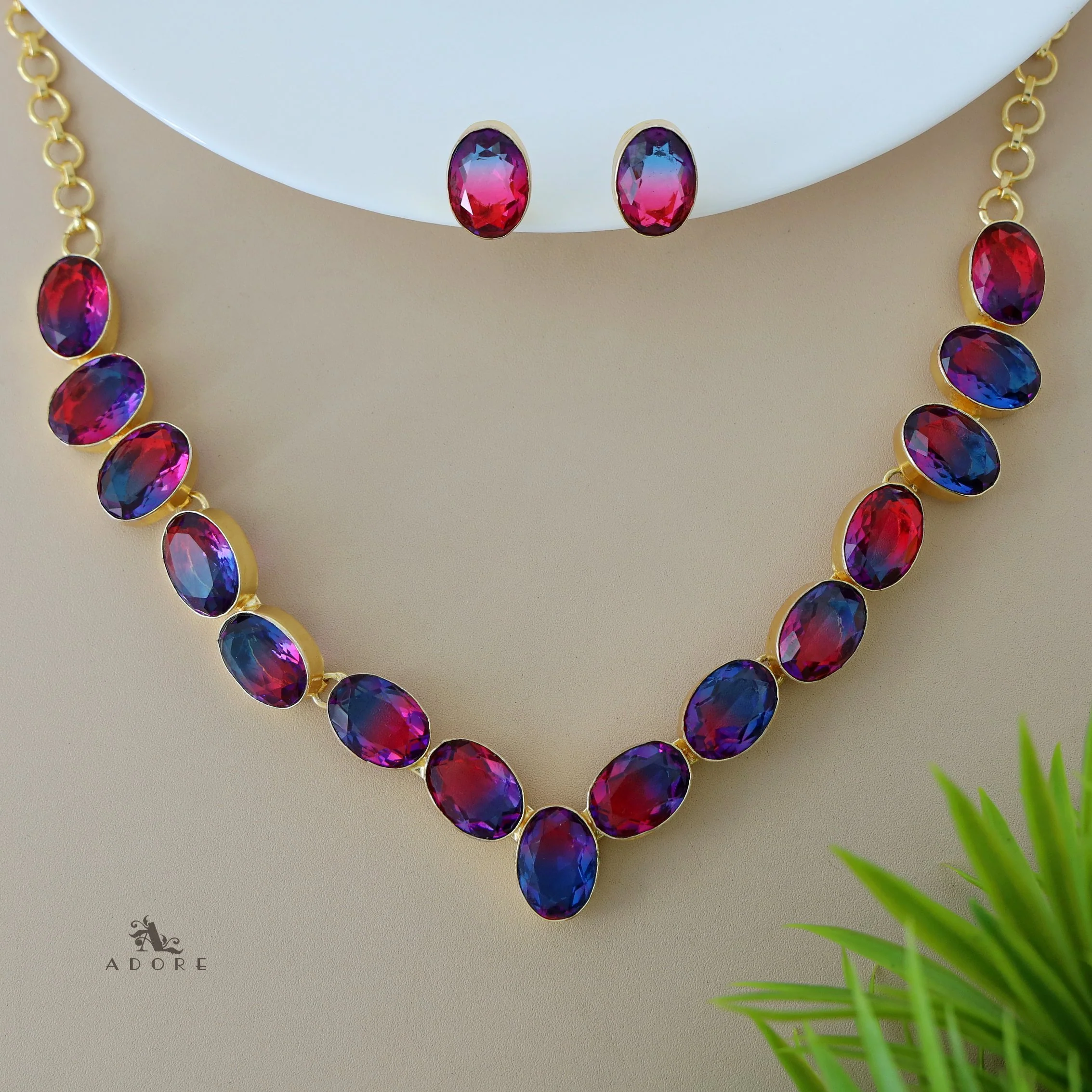 Glam Neckpiece Plus Stud - Image 20