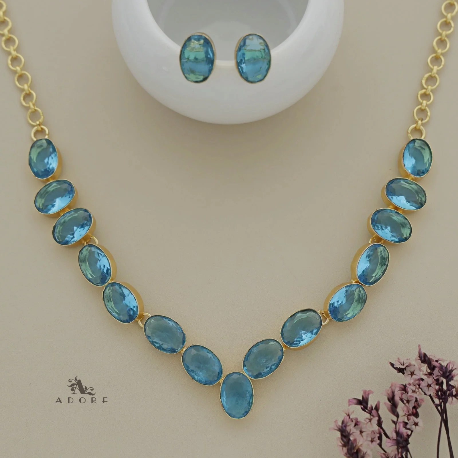 Glam Neckpiece Plus Stud - Image 5