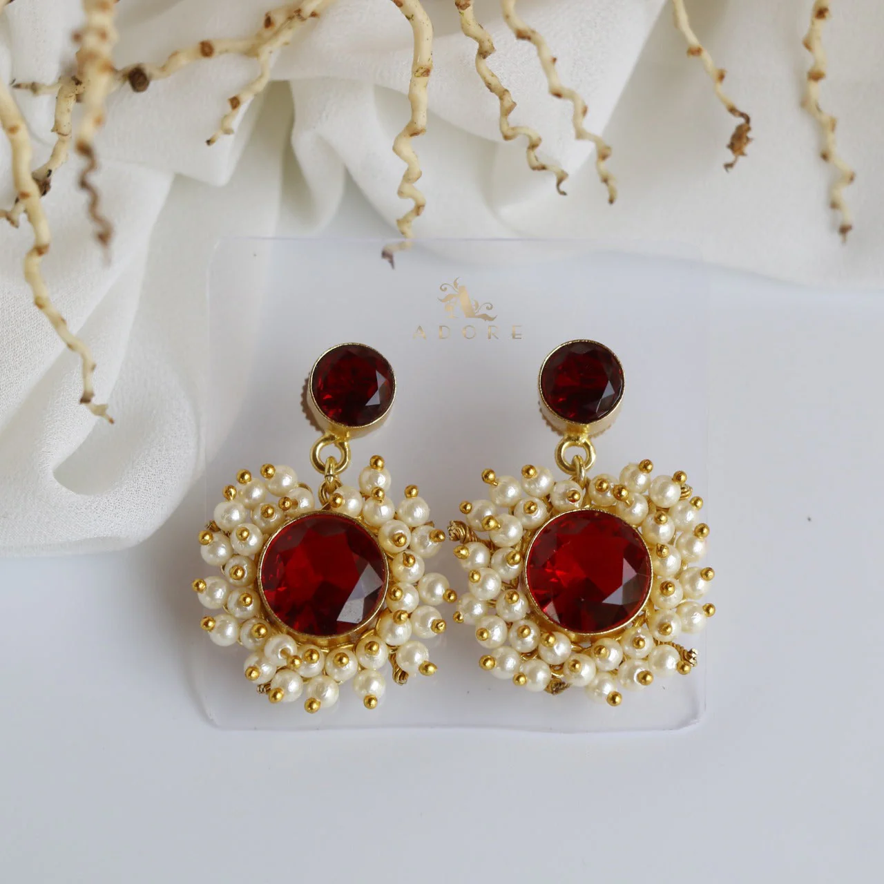 Glossy Eva Earrings (Colour Options) - Image 13