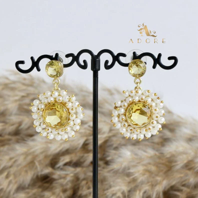 Glossy Eva Earrings (Colour Options) - Image 3