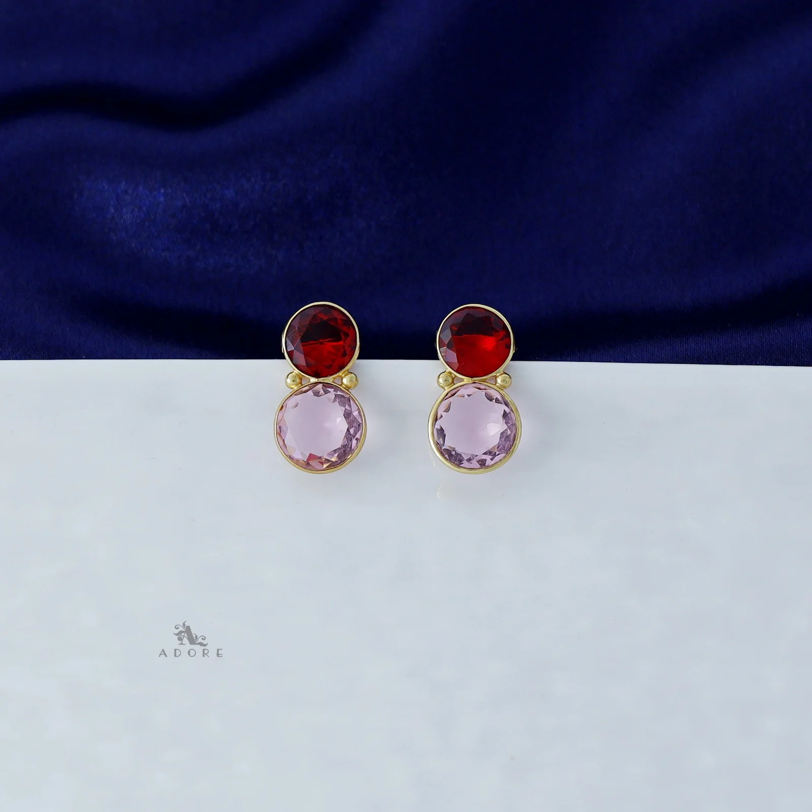 Glossy Golden Owl Earring - Image 4