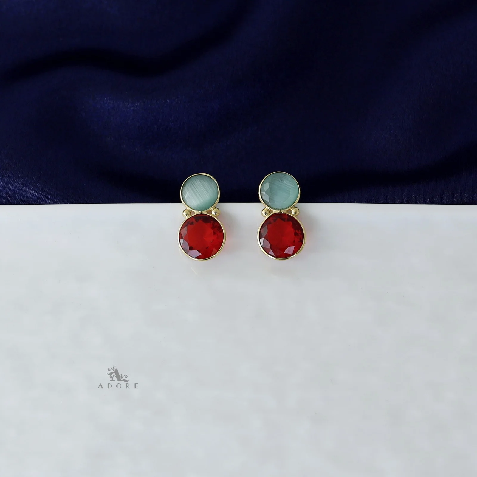 Glossy Golden Owl Earring - Image 7