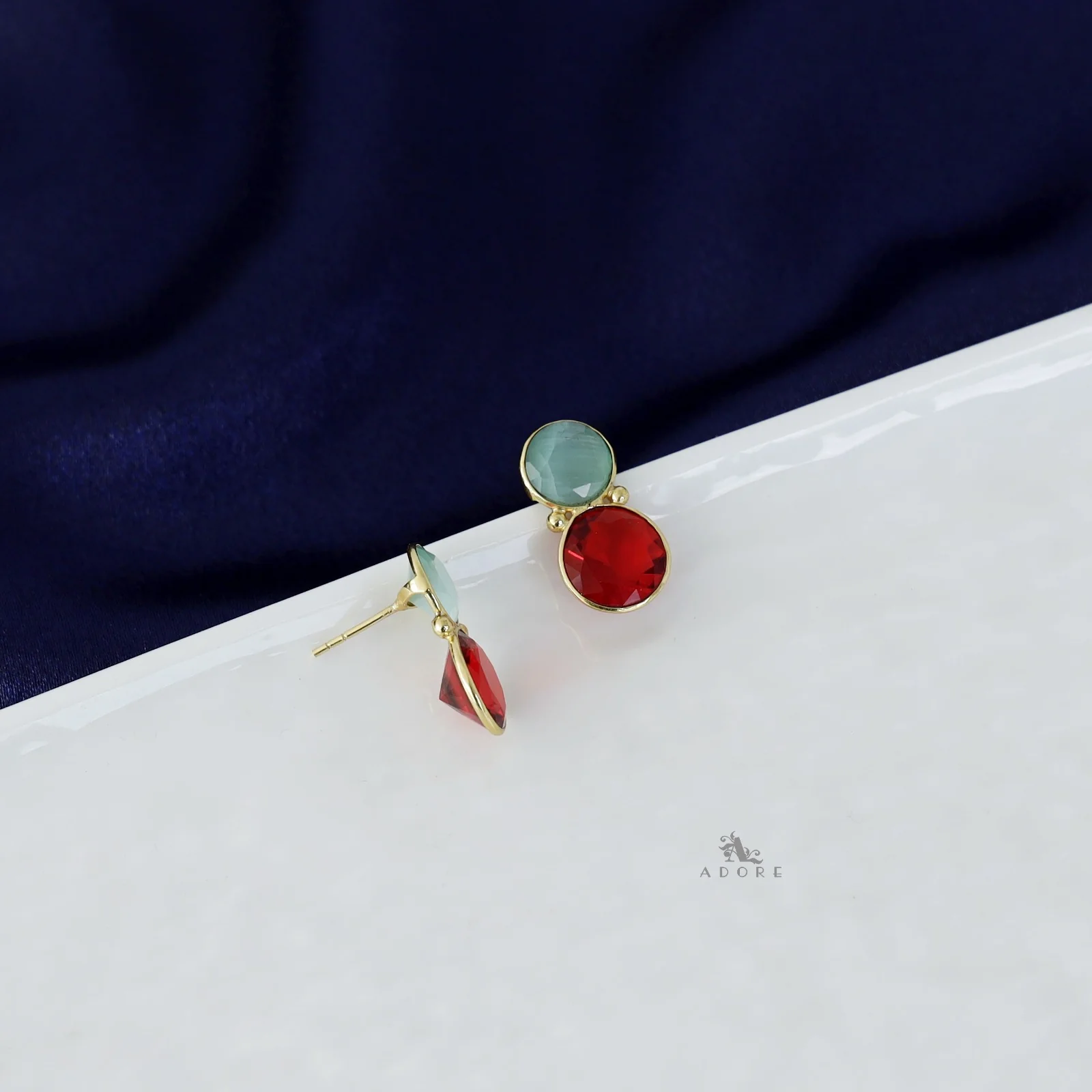 Glossy Golden Owl Earring - Image 9
