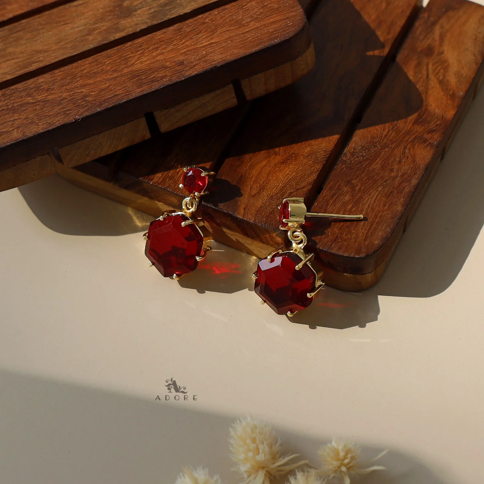 Glossy Hexagon Earring - Image 12