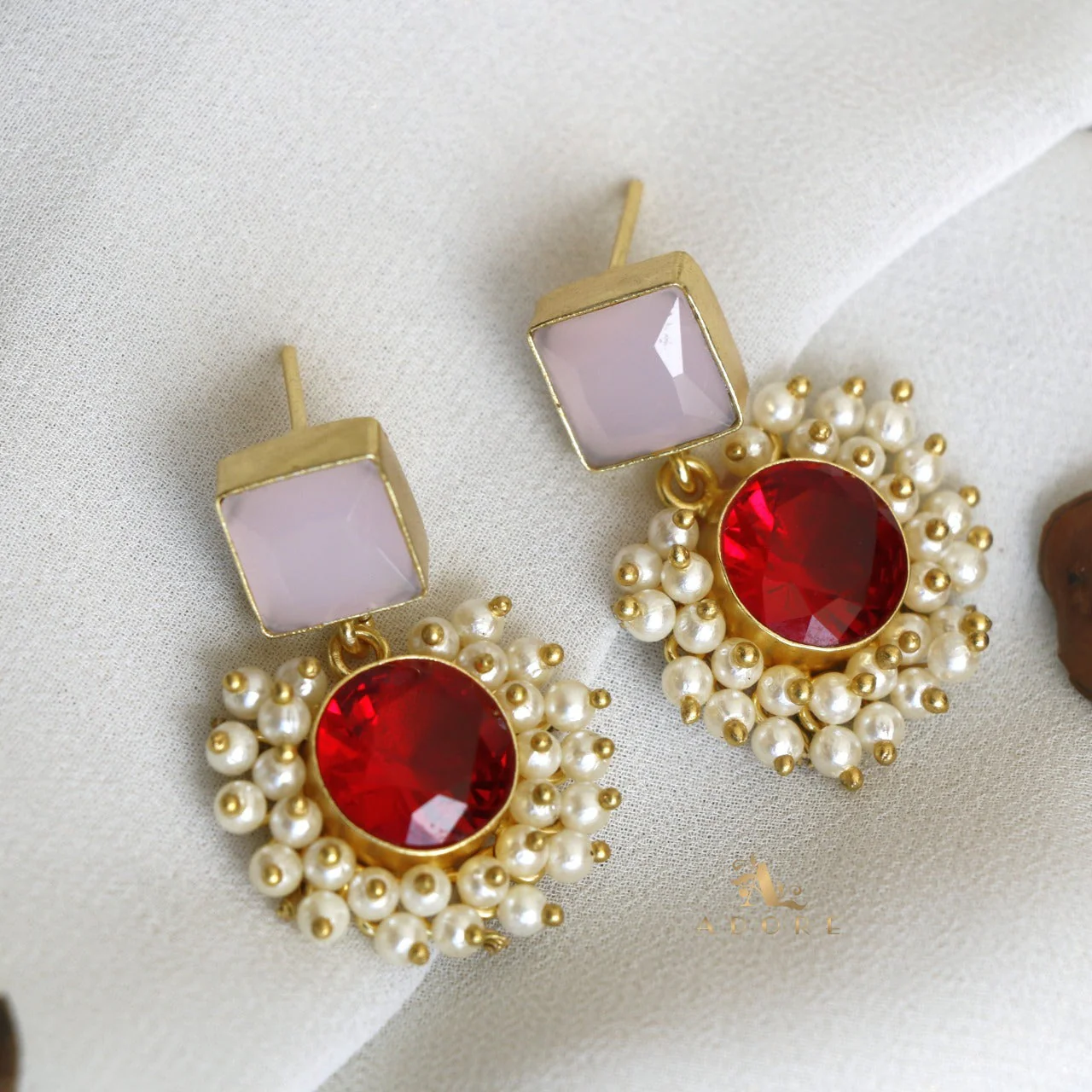 Glossy Royal Earrings - Image 3