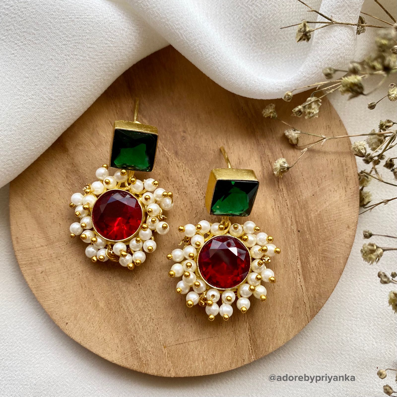 Glossy Royal Earrings - Image 4