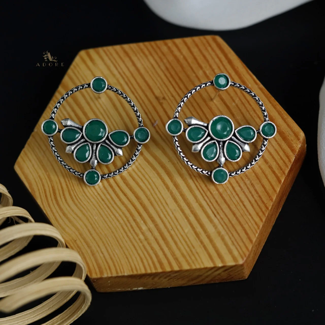 Glossy Syra Circle Earring - Image 12
